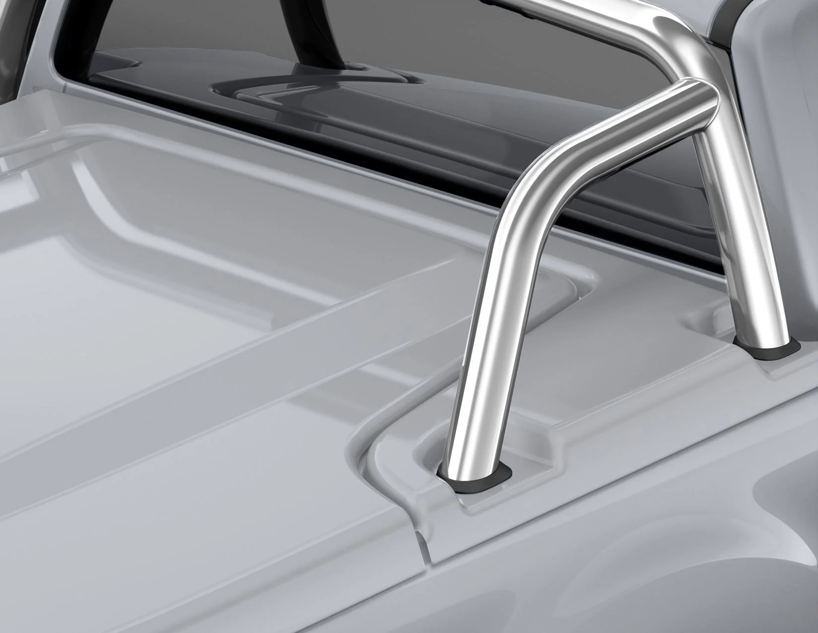 RANGER 02/2019-06/2022 HARD TONNEAU COVER MOONDUST SILVER - Image 3
