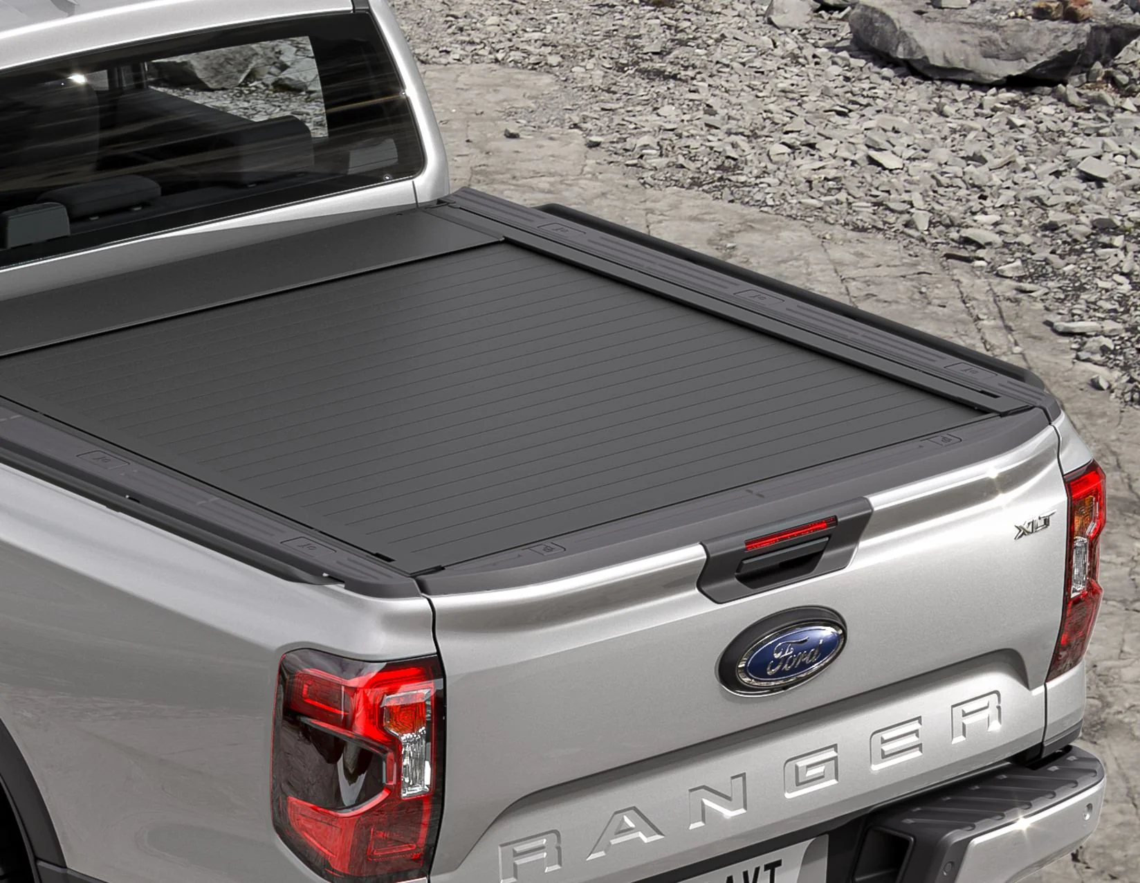 RANGER FROM 06/2022 ROLLER TONNEAU COVER BLACK,MANUALLY OPERATED