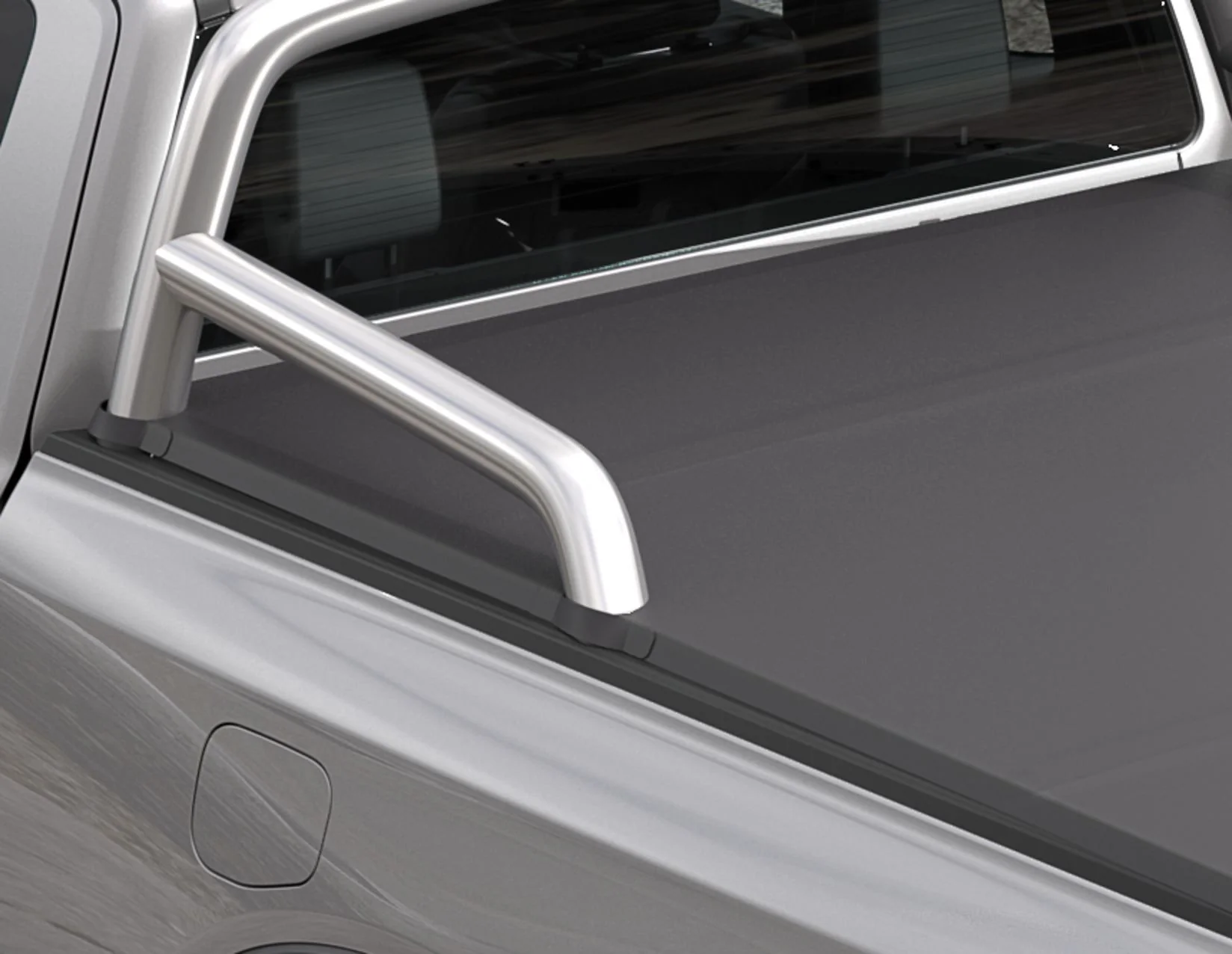 RANGER FROM 06/2022 SOFT TONNEAU COVER BLACK - Image 2