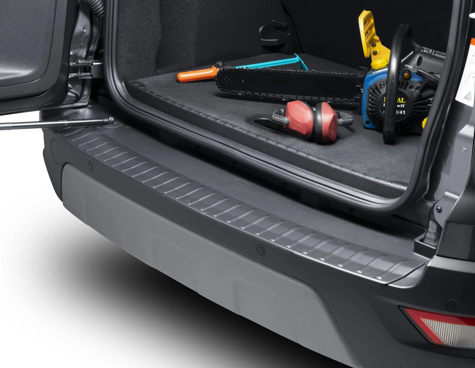 ECOSPORT FROM 01/2017 REAR BUMPER PROTECTOR CONTOURED,MATT BLACK - Image 3