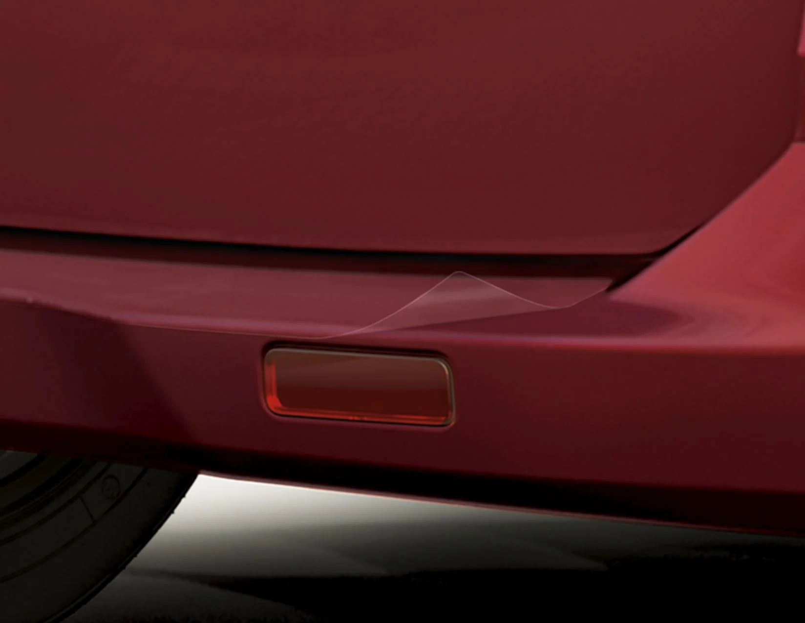 TOURNEO COURIER 01/2014-07/2023 REAR BUMPER PROTECTOR FOIL
