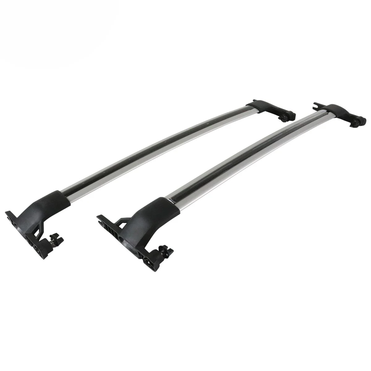 ECOSPORT ROOF CROSS BARS ALUMINIUM LOCKABLE FOR CLOSED RAILS SILVER FINISH 2013-2023 1876580 - Image 11