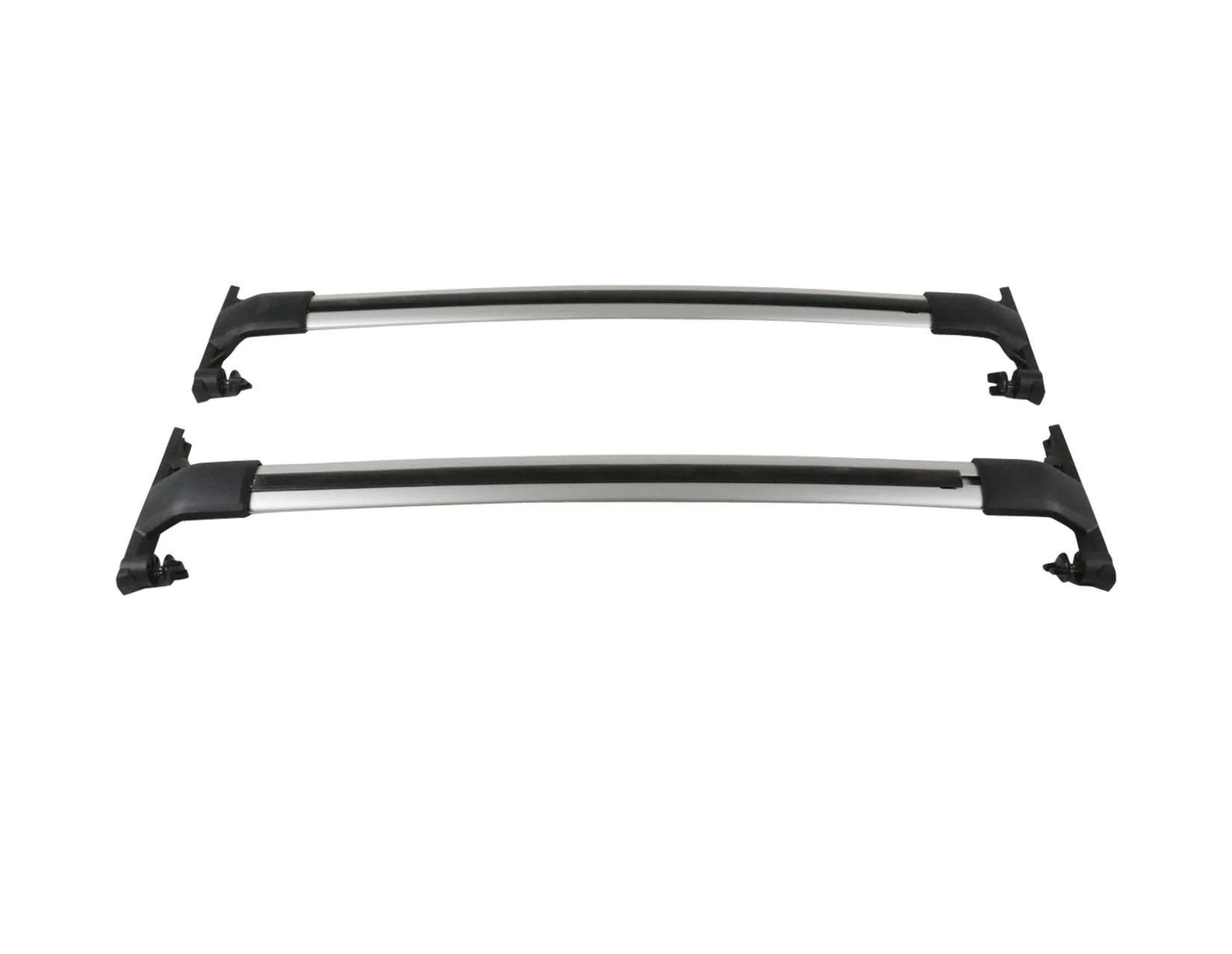 ECOSPORT ROOF CROSS BARS ALUMINIUM LOCKABLE FOR CLOSED RAILS SILVER FINISH 2013-2023 1876580 - Image 3