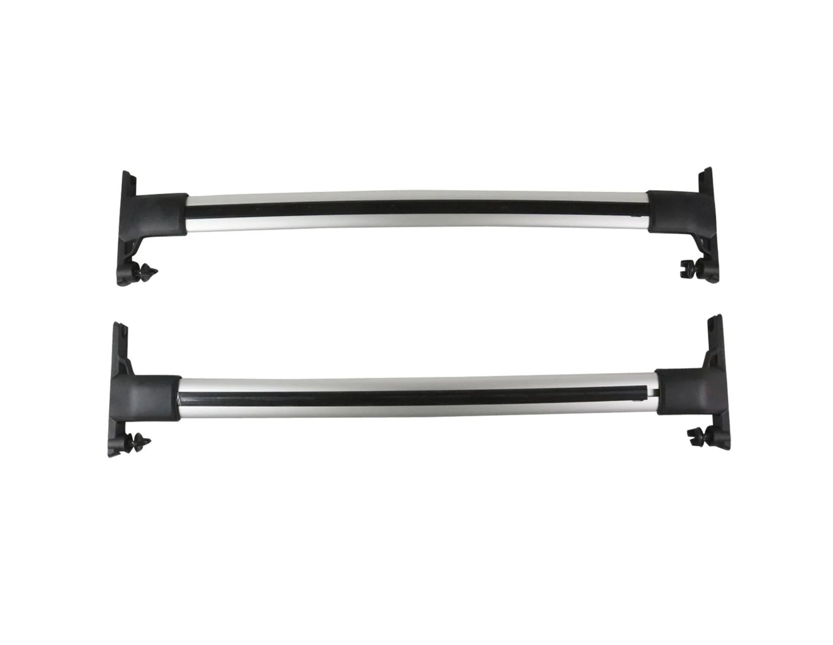 ECOSPORT ROOF CROSS BARS ALUMINIUM LOCKABLE FOR CLOSED RAILS SILVER FINISH 2013-2023 1876580 - Image 4