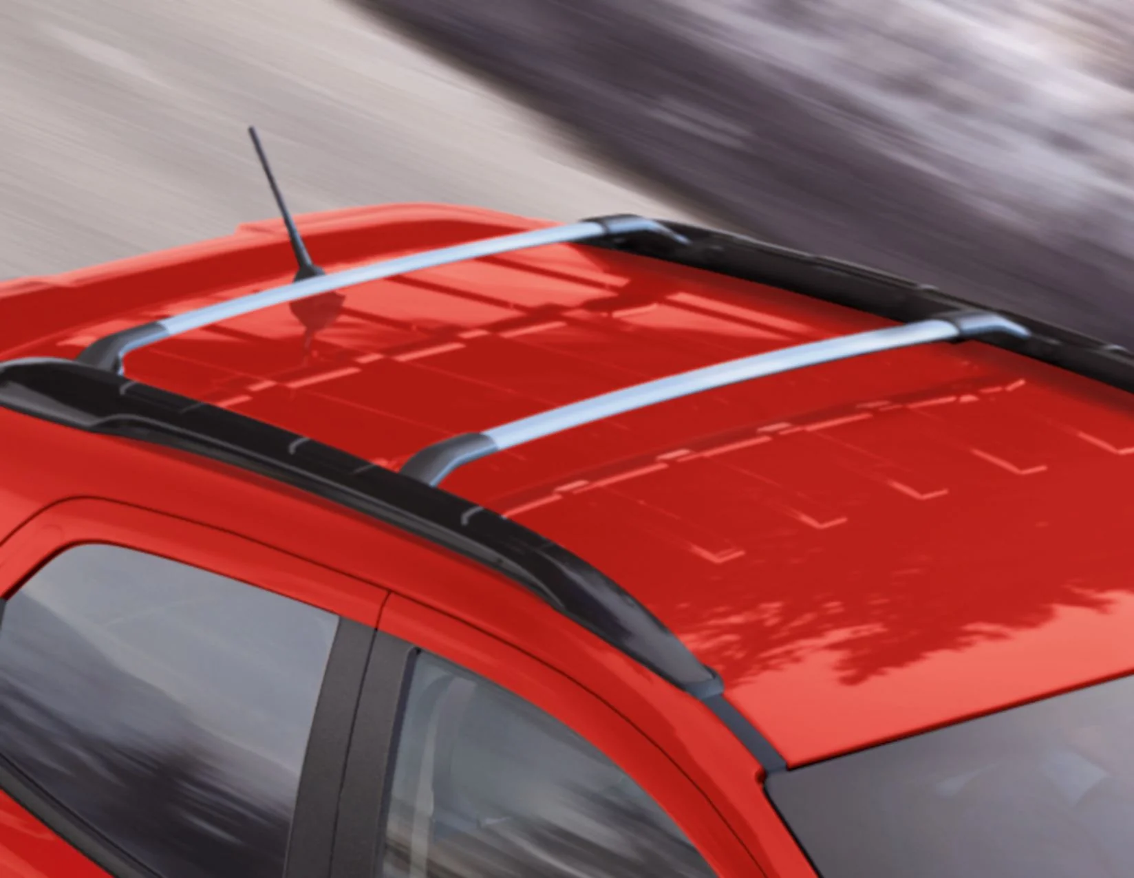 ECOSPORT ROOF CROSS BARS ALUMINIUM LOCKABLE FOR CLOSED RAILS SILVER FINISH 2013-2023 1876580 - Image 6