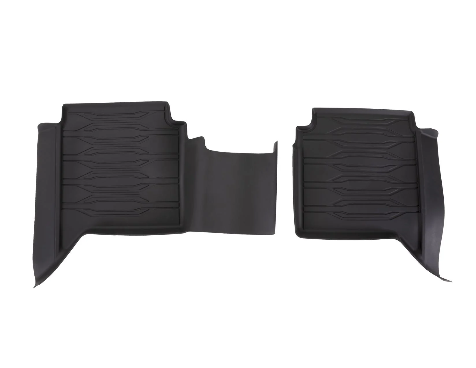 RANGER 01/2012-06/2022 RUBBER FLOOR MATS FRONT AND REAR,BLACK - Image 6