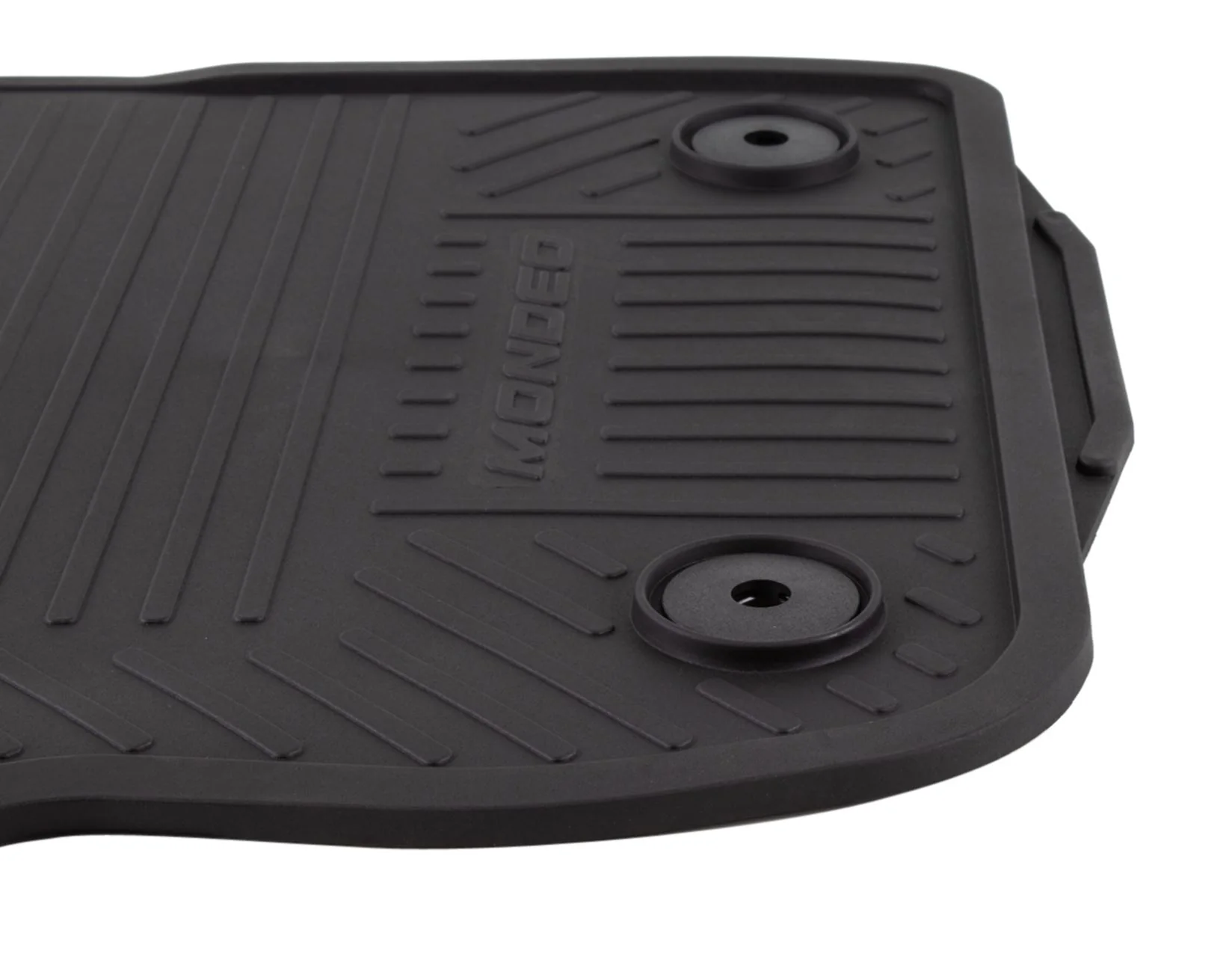 MONDEO FROM 09/2014 RUBBER FLOOR MATS FRONT,BLACK - Image 2