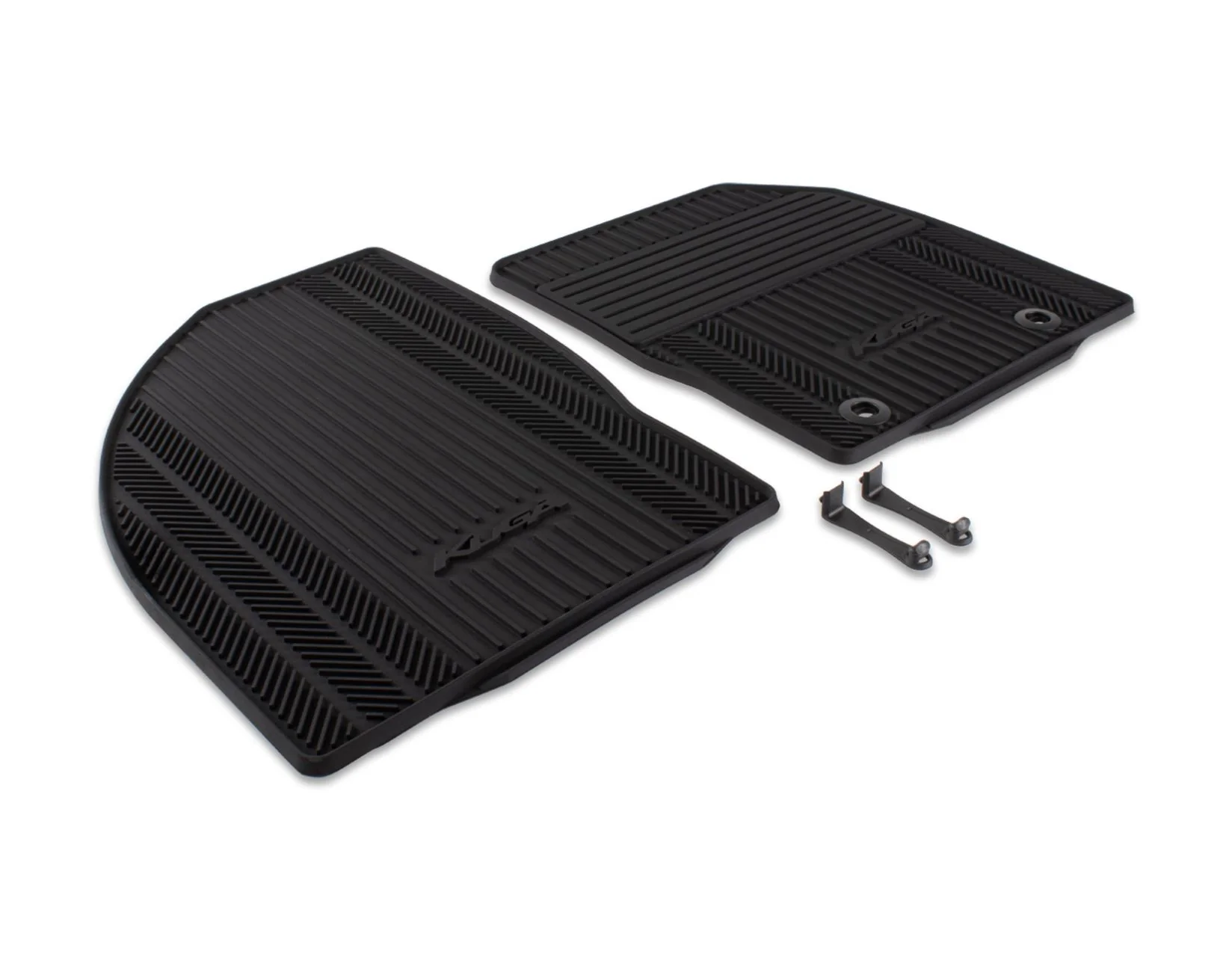 KUGA 01/2008-10/2012 RUBBER FLOOR MATS FRONT,BLACK