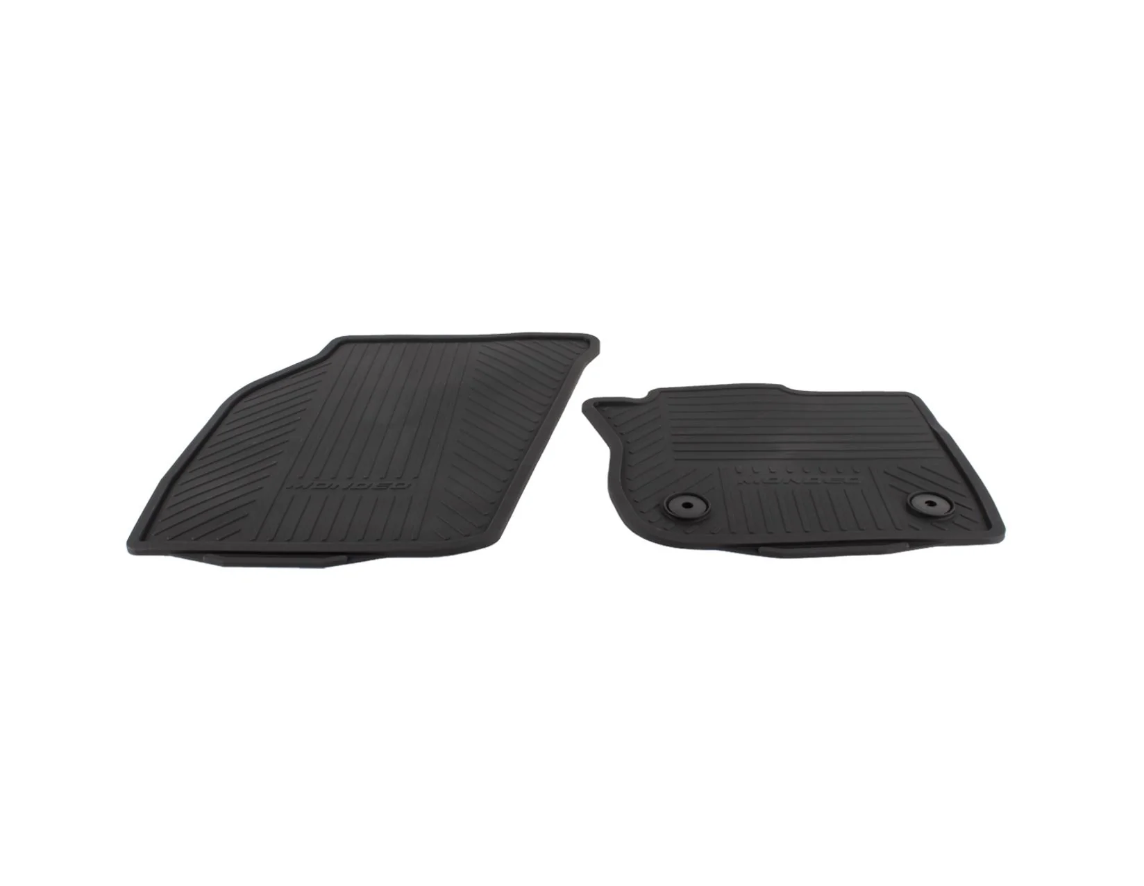MONDEO FROM 09/2014 RUBBER FLOOR MATS FRONT,BLACK