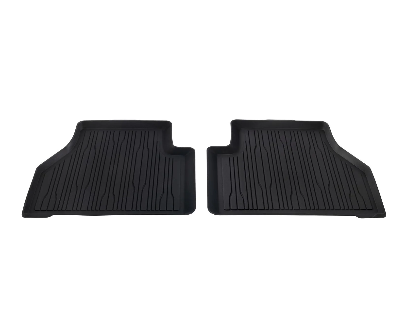 RUBBER FLOOR MATS REAR, BLACK - Image 2
