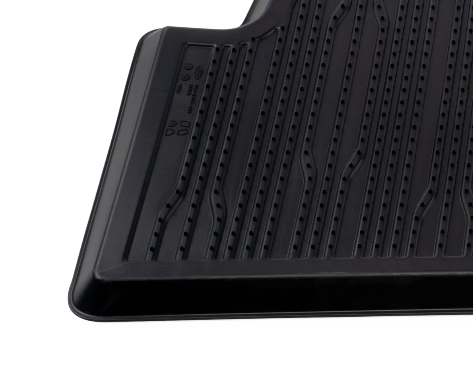 RUBBER FLOOR MATS REAR, BLACK - Image 7