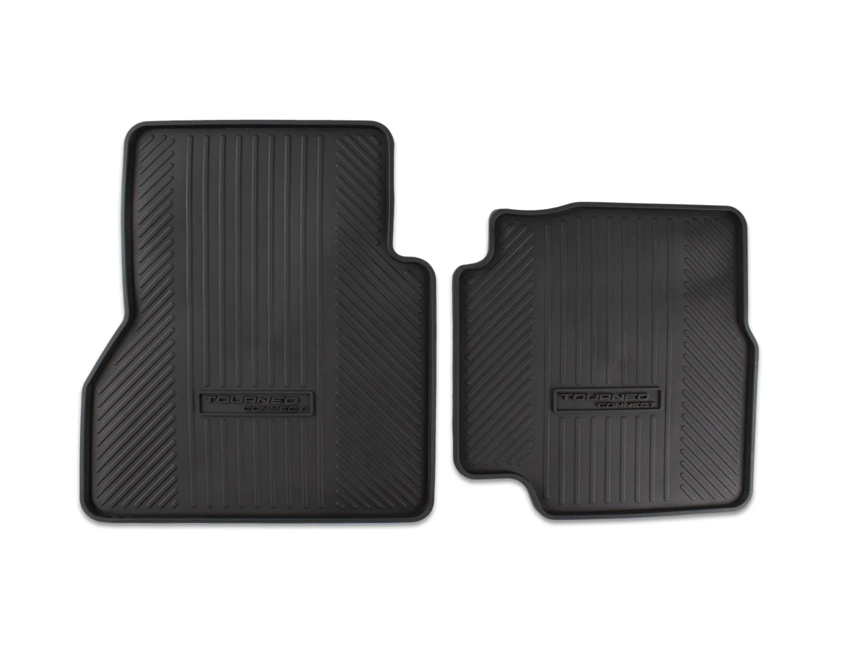 TOURNEO CONNECT 01/2013-01/2022 RUBBER FLOOR MATS REAR,BLACK - Image 3