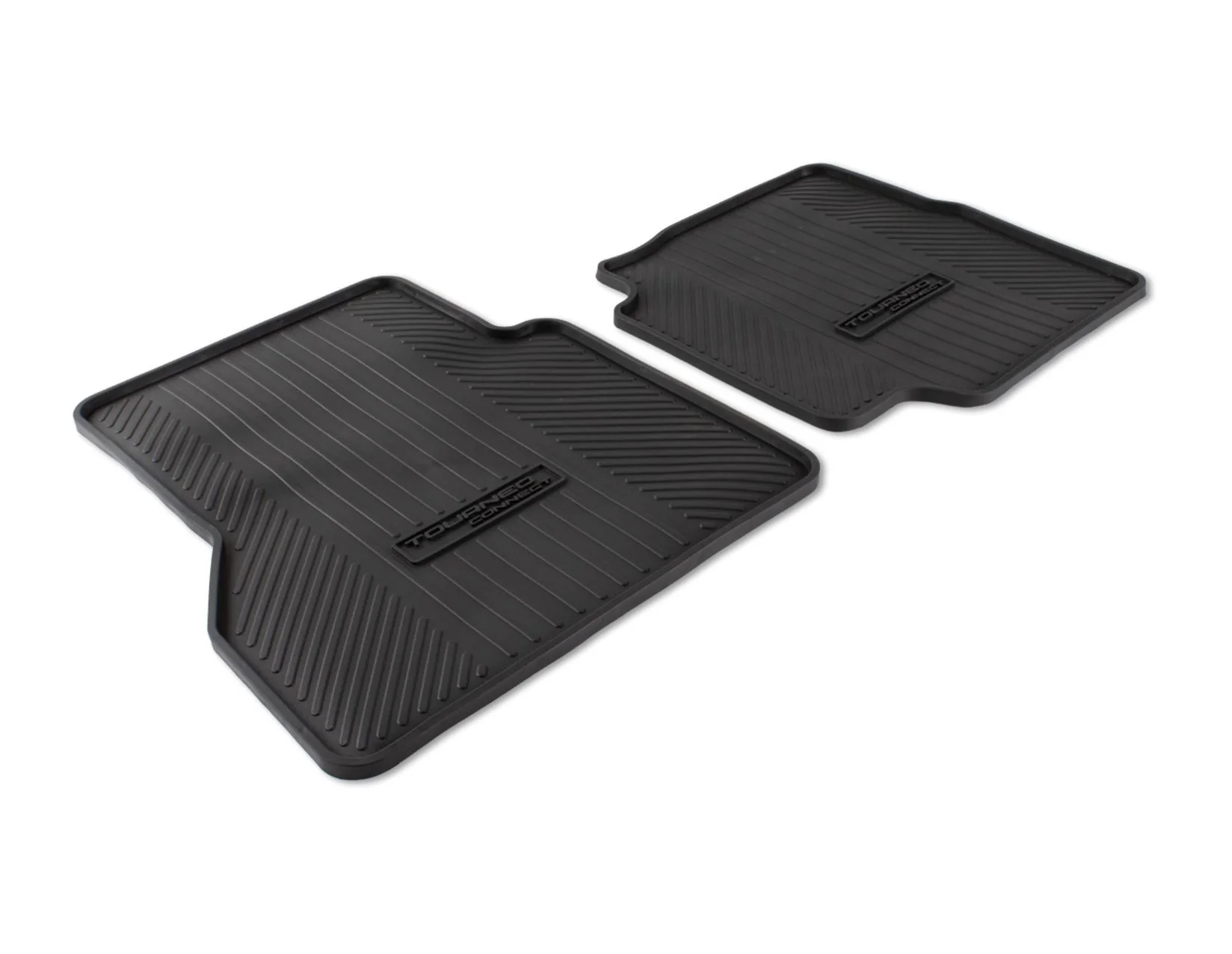 TOURNEO CONNECT 01/2013-01/2022 RUBBER FLOOR MATS REAR,BLACK - Image 4