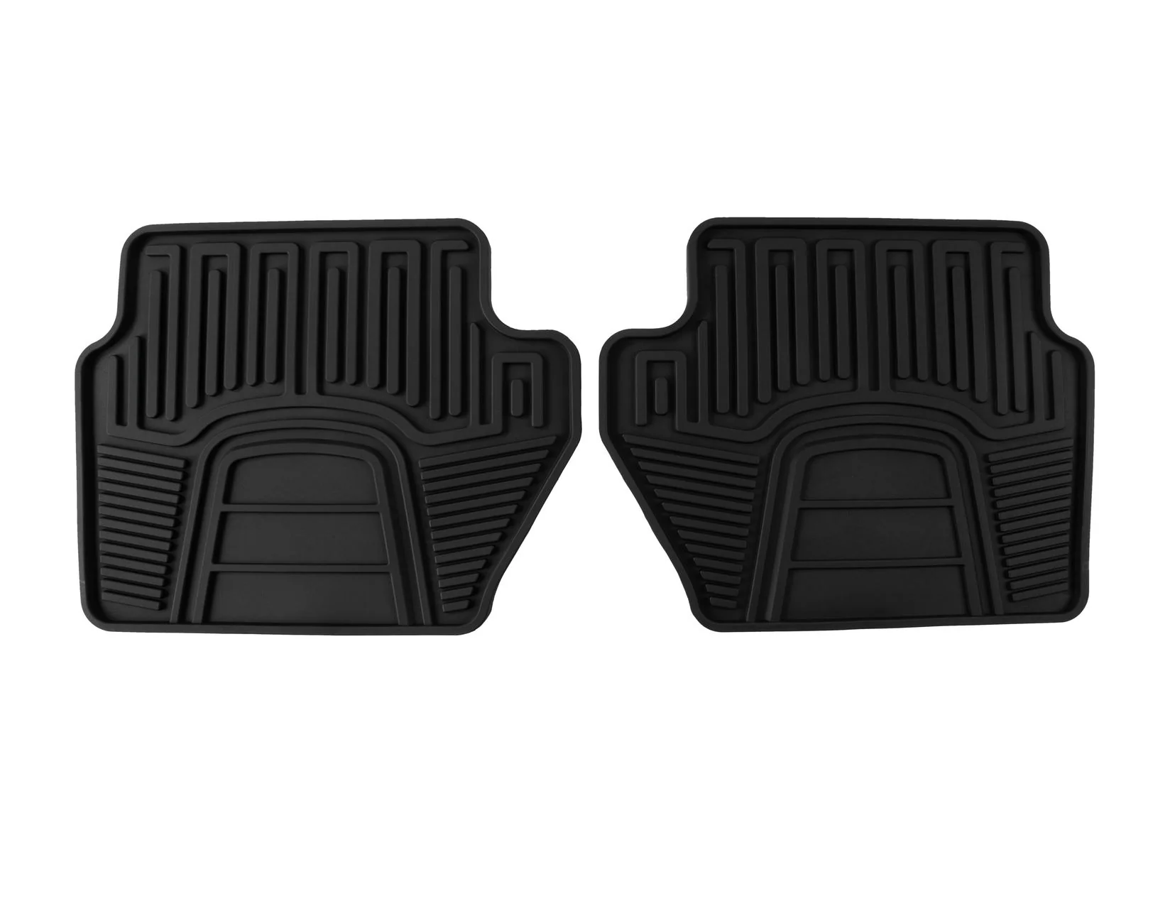 ECOSPORT 10/2013-09/2017 RUBBER FLOOR MATS REAR,BLACK - Image 2