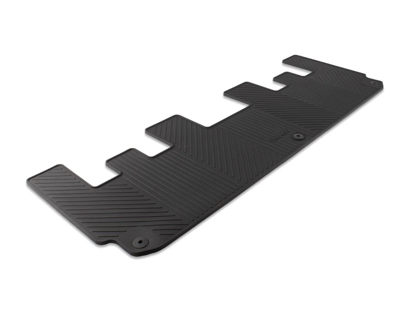 TOURNEO CUSTOM 02/2018-09/2023 RUBBER FLOOR MATS REAR,BLACK - Image 2
