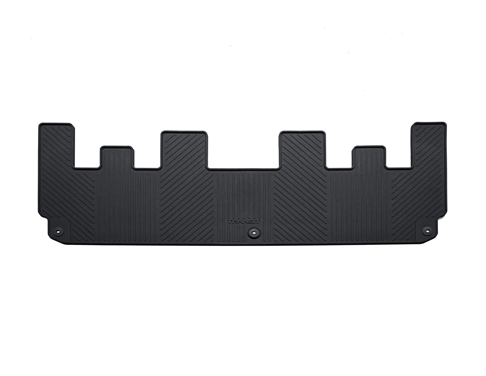 TOURNEO CUSTOM 02/2018-09/2023 RUBBER FLOOR MATS REAR,BLACK