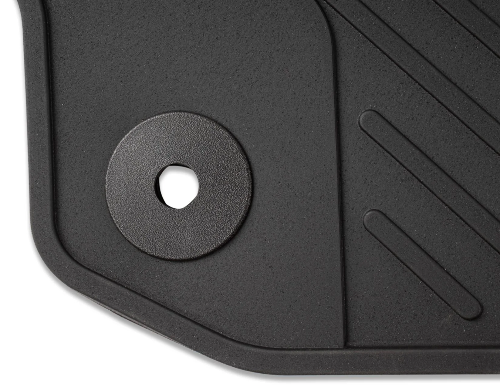 TOURNEO CUSTOM 02/2018-09/2023 RUBBER FLOOR MATS REAR,BLACK - Image 3