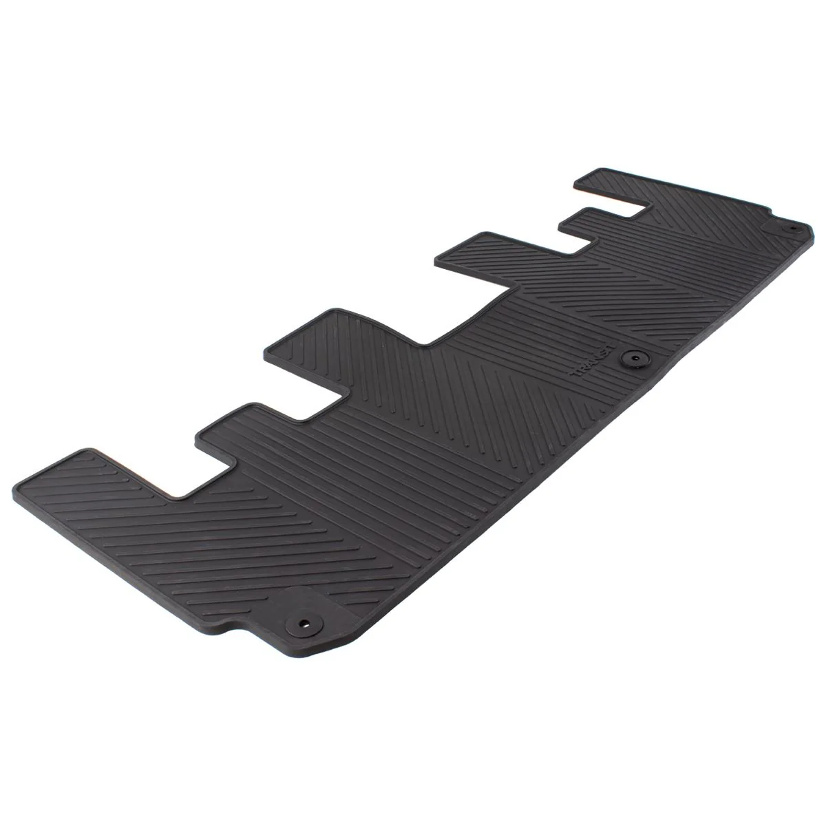 TOURNEO CUSTOM 02/2018-09/2023 RUBBER FLOOR MATS REAR,BLACK - Image 5