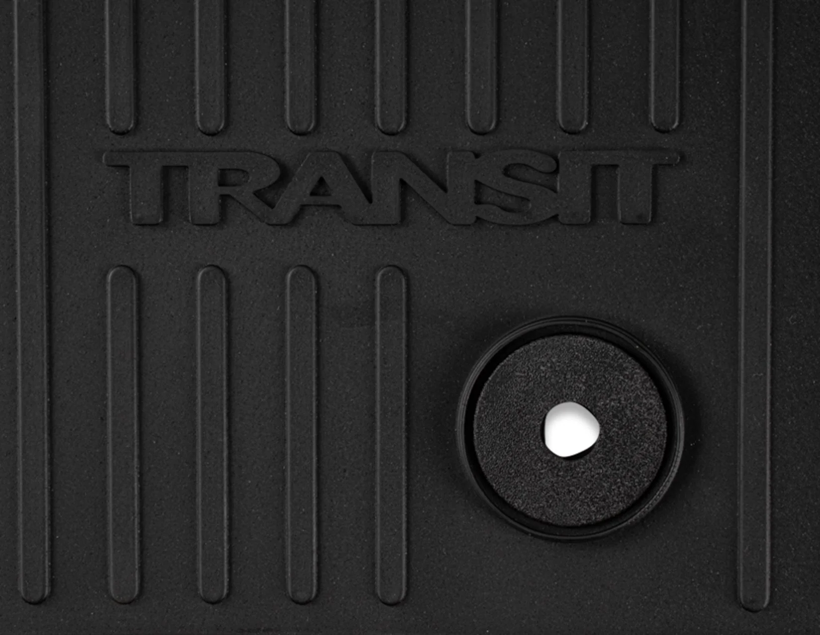 TOURNEO CUSTOM 02/2018-09/2023 RUBBER FLOOR MATS REAR,BLACK - Image 3