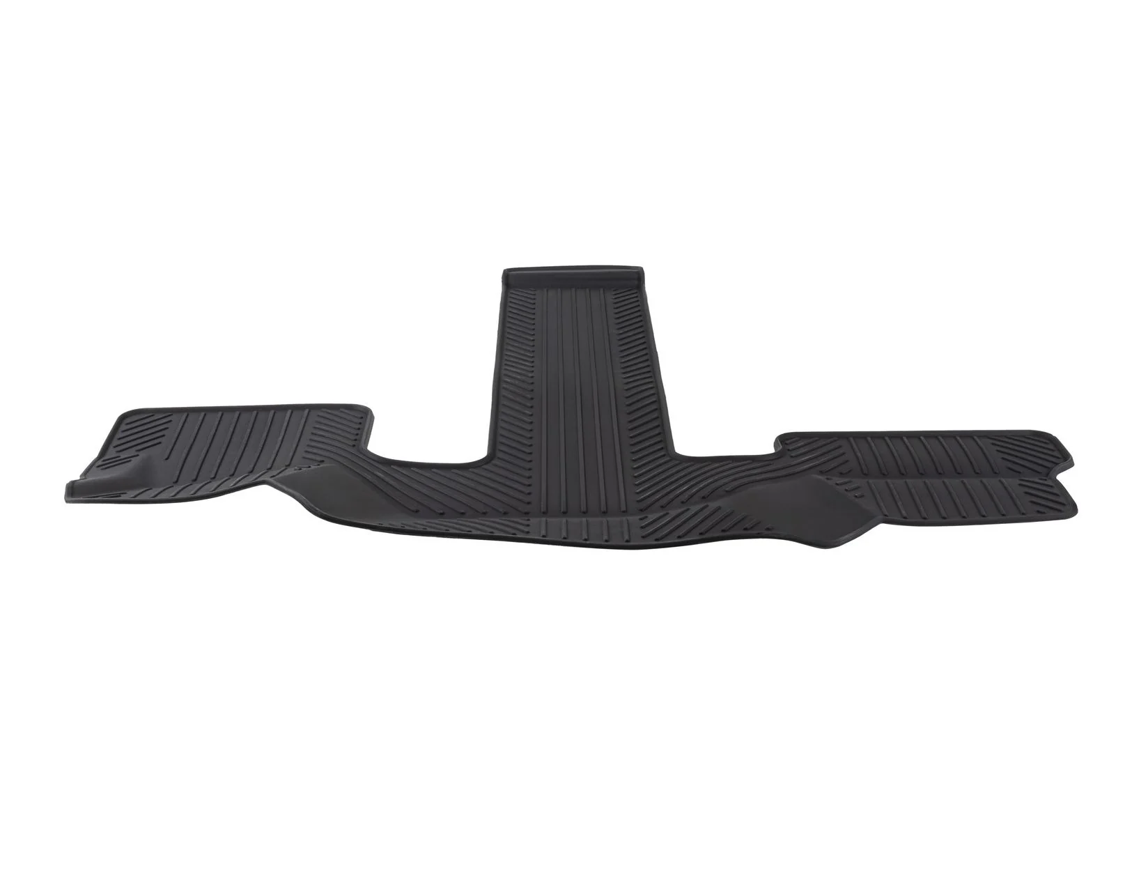 GRAND C-MAX REAR 3RD ROW RUBBER FLOOR MAT ONE PIECE ALL-WEATHER CONTOURED BLACK 2010-2019 1681367 - Image 2