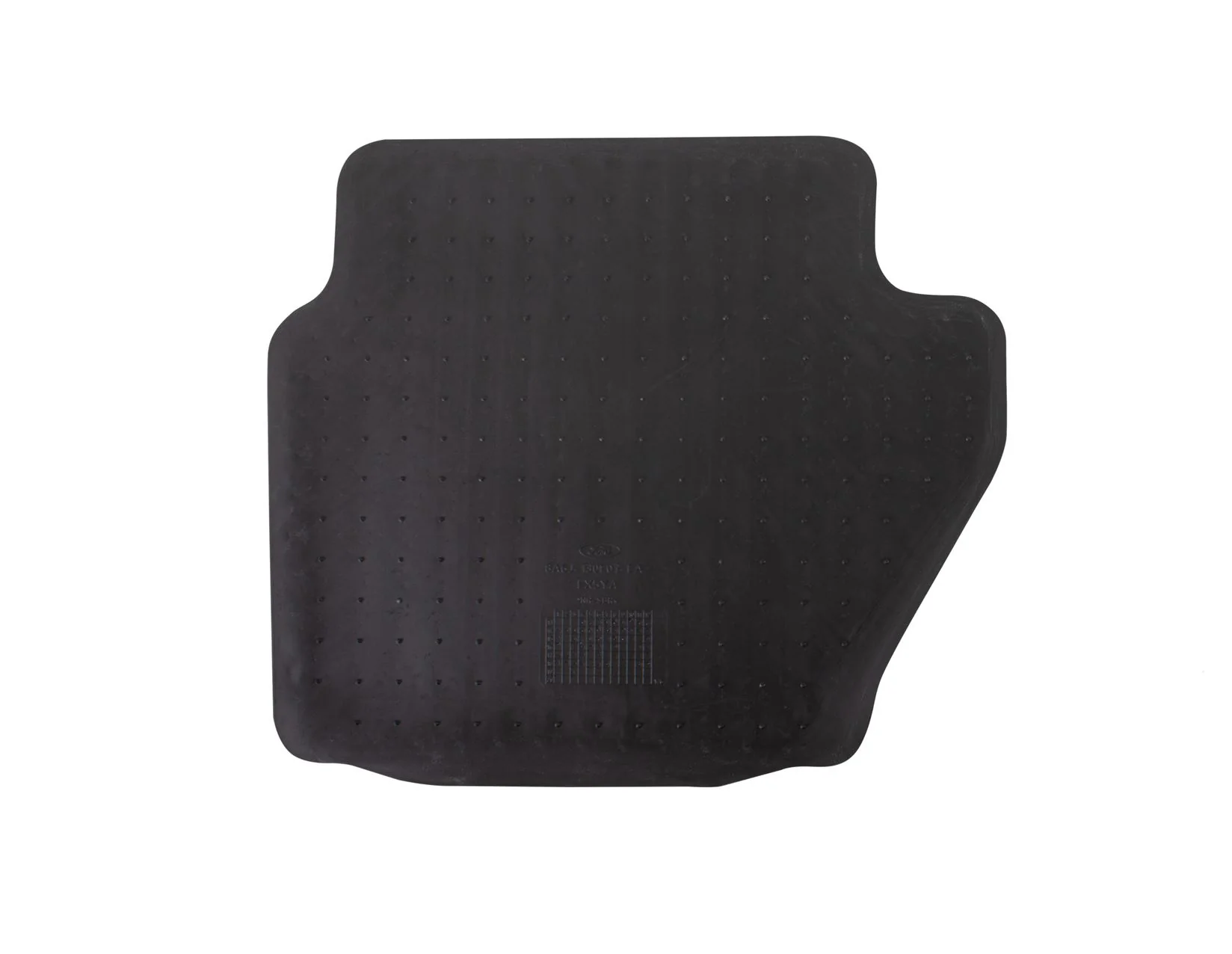 FIESTA REAR RUBBER FLOOR MATS ALL-WEATHER CONTOURED BLACK 2008-2019 1526902 - Image 4