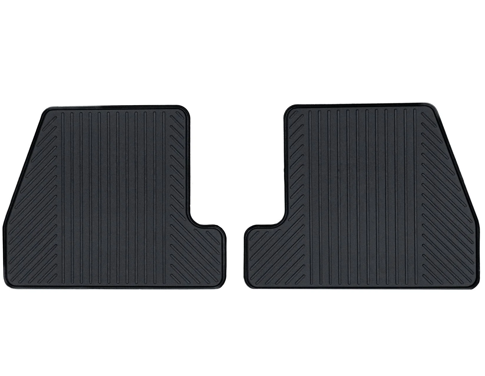 FOCUS ELECTRIC FROM 02/2010 RUBBER FLOOR MATS REAR,BLACK - Image 2