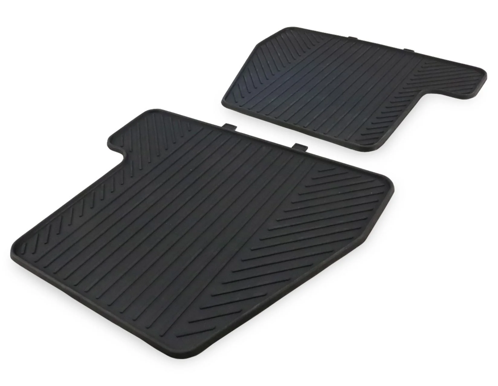 FOCUS ELECTRIC FROM 02/2010 RUBBER FLOOR MATS REAR,BLACK - Image 3
