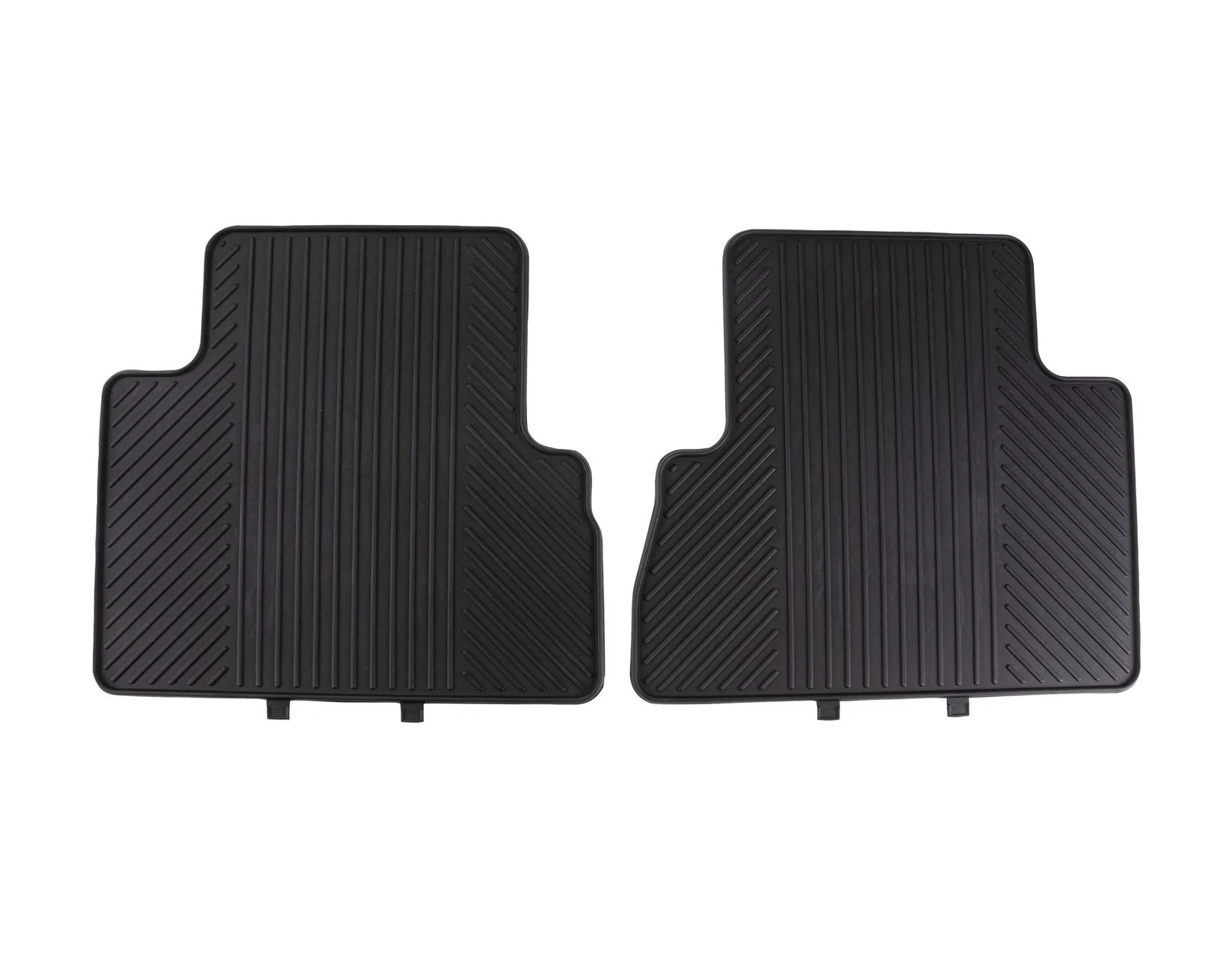 C-MAX FROM 11/2010 RUBBER FLOOR MATS REAR,BLACK