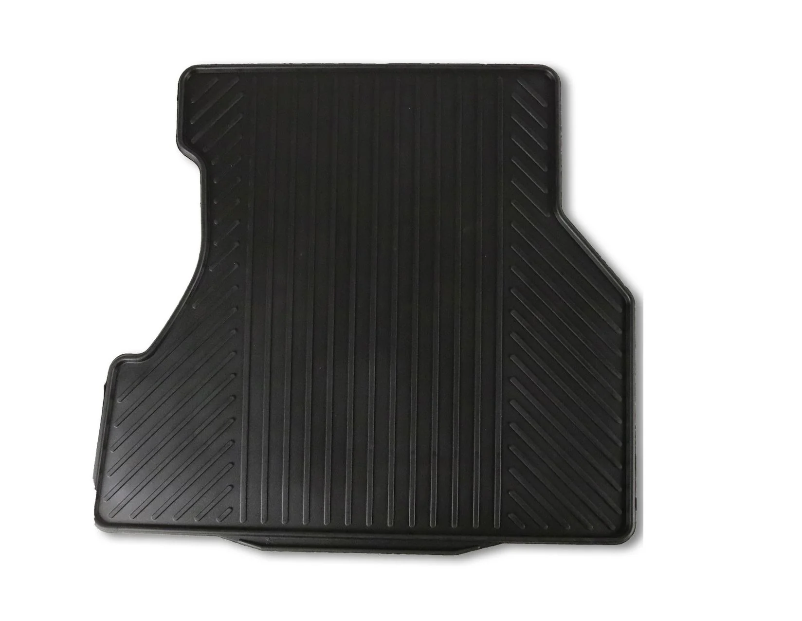 FOCUS 07/2004-12/2010 RUBBER FLOOR MATS REAR,BLACK - Image 2