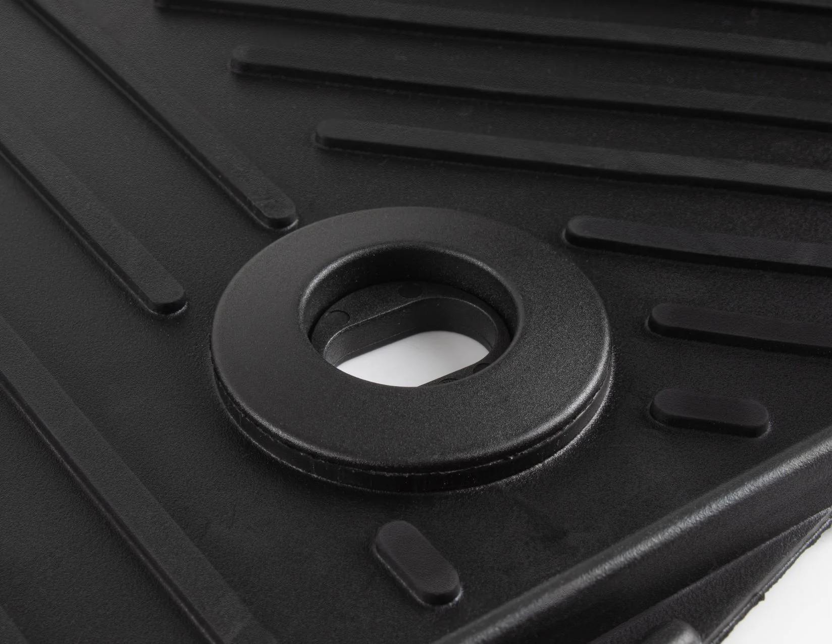 FOCUS 07/2004-12/2010 RUBBER FLOOR MATS REAR,BLACK - Image 5