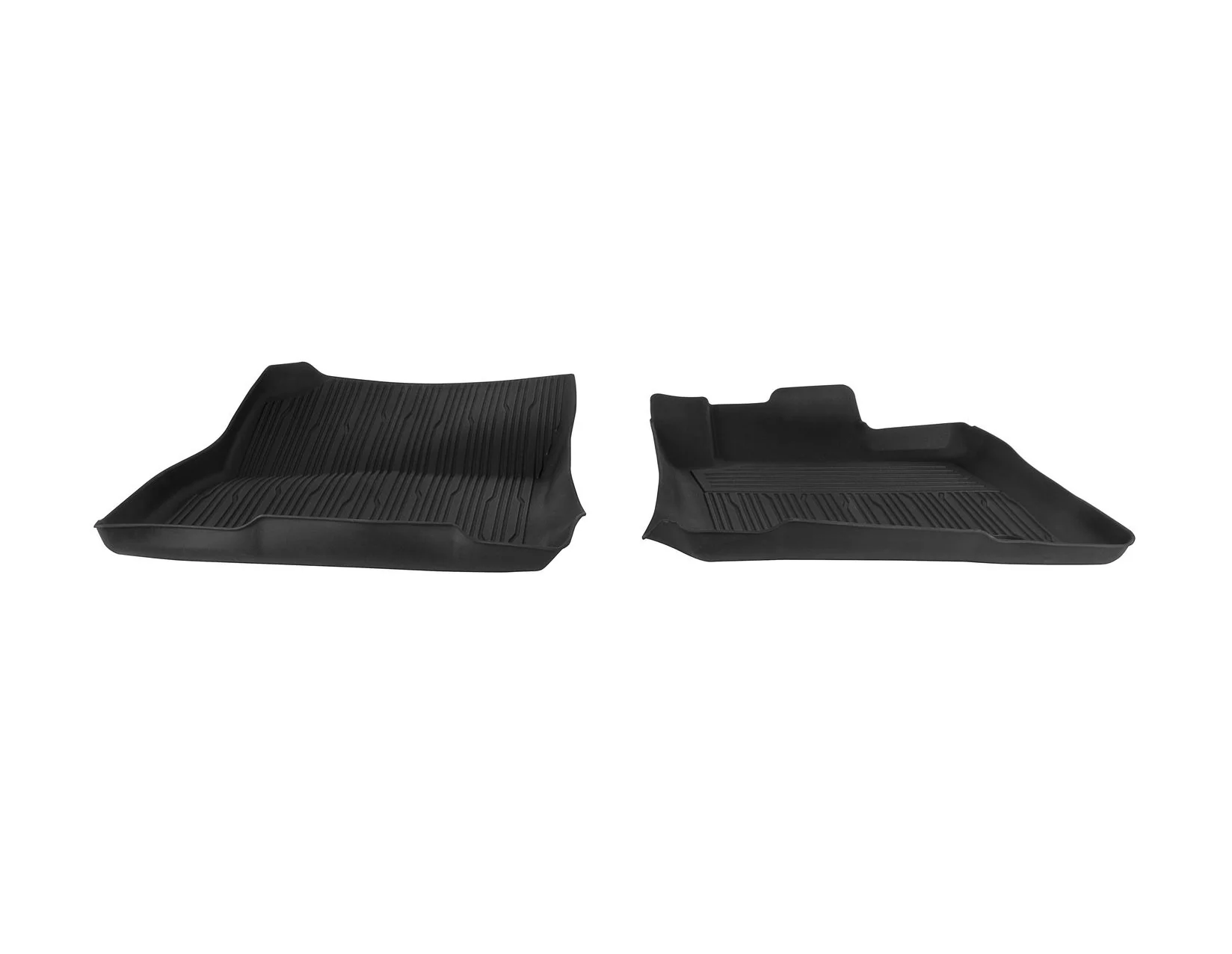 FIESTA PUMA FRONT RUBBER FLOOR MATS ALL-WEATHER CONTOURED BLACK 2017-ONWARDS - Image 4