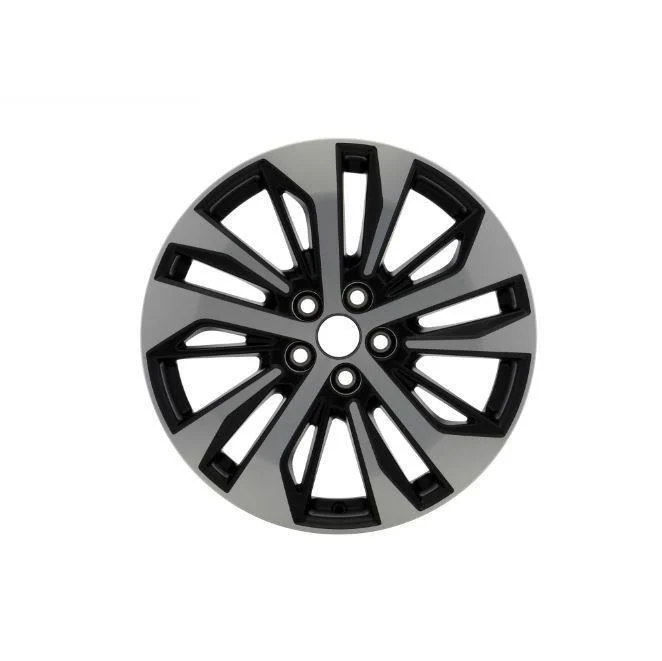 GALAXY S-MAX 18" ALLOY WHEEL 5X3-SPOKE Black Machined Face FINISH 2019-2023