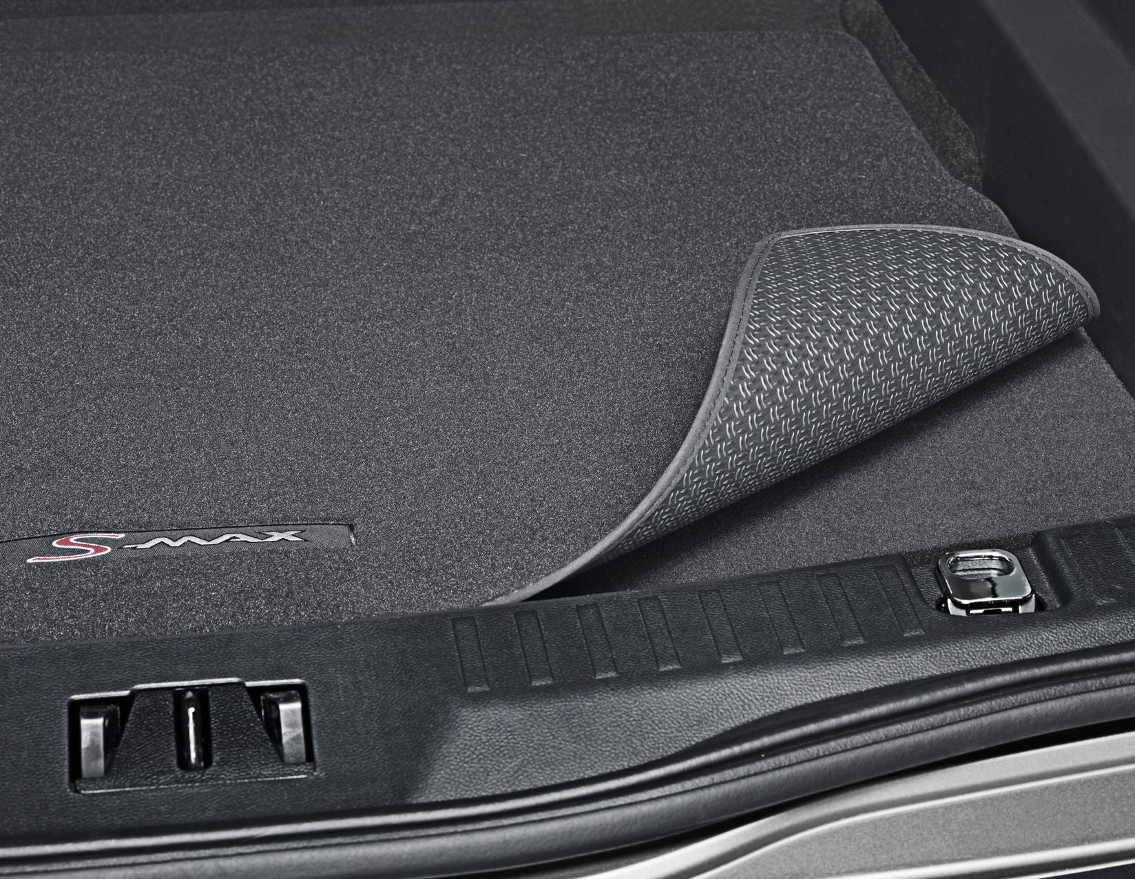 S-MAX BOOT FLOOR MAT REVERSIBLE LOAD COMPARTMENT LINER WITH LOGO 2015–2023 2036275 - Image 2