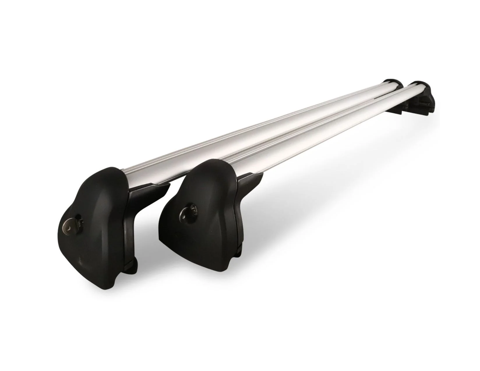 S-MAX ROOF CROSS BARS ALUMINIUM LOCKABLE FOR CLOSED RAILS SILVER FINISH 2015-2023 1854170 - Image 2