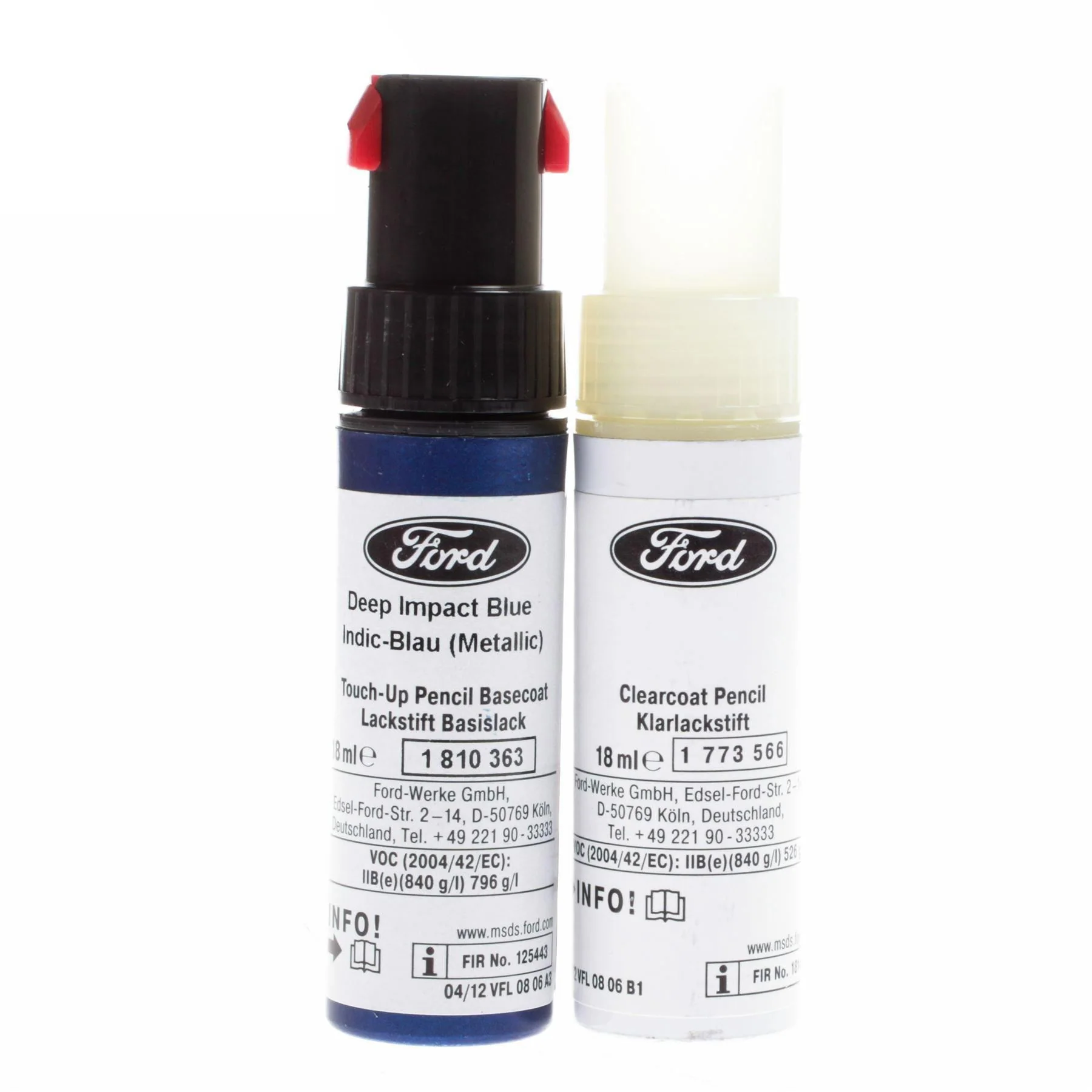 Touch-Up Paint Pen Deep Impact Blue Metallic 9ml Colour Code: DCWEWHA - Image 2