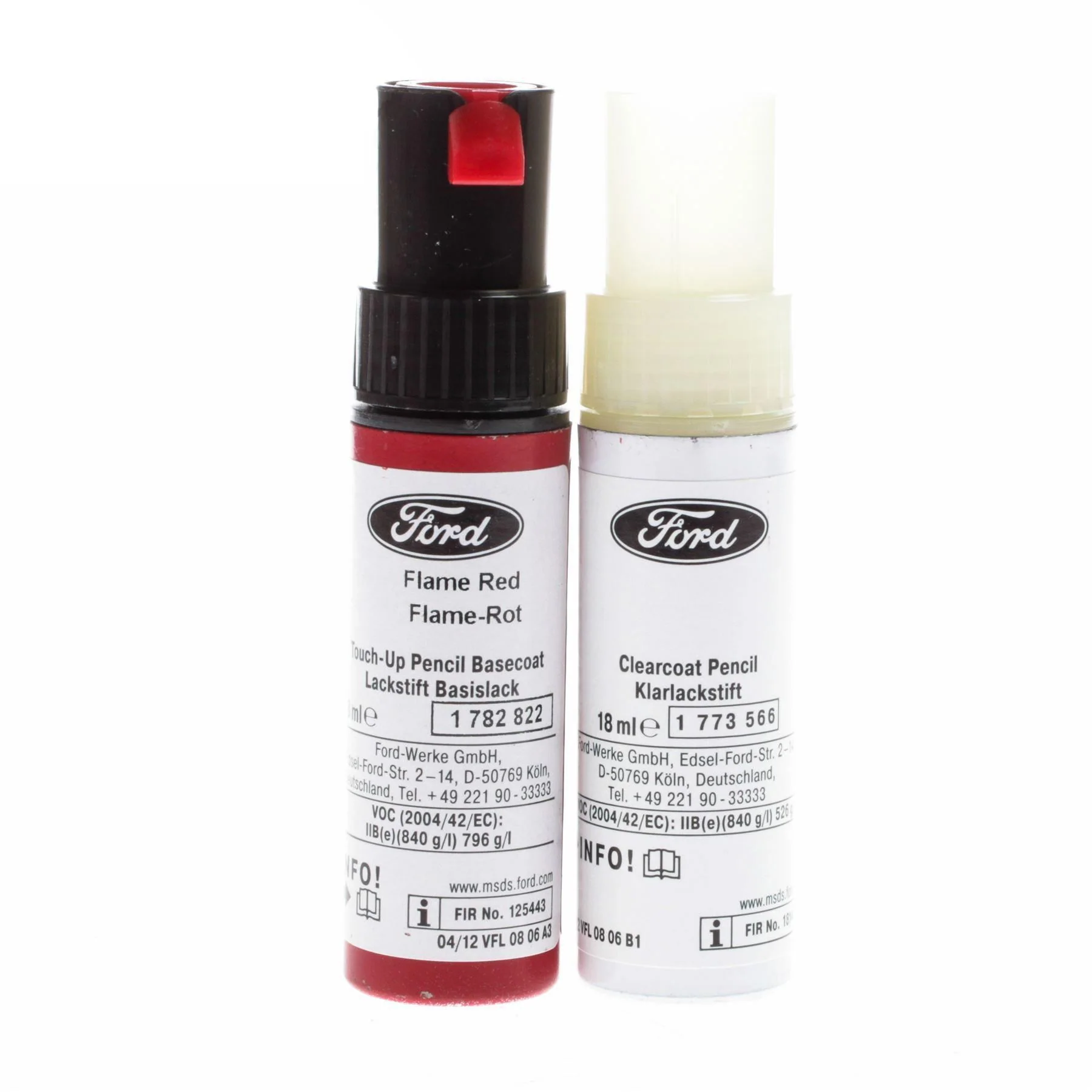 Touch-Up Paint Pen Flame Red 9ml Colour Code: DR4AWWA - Image 2