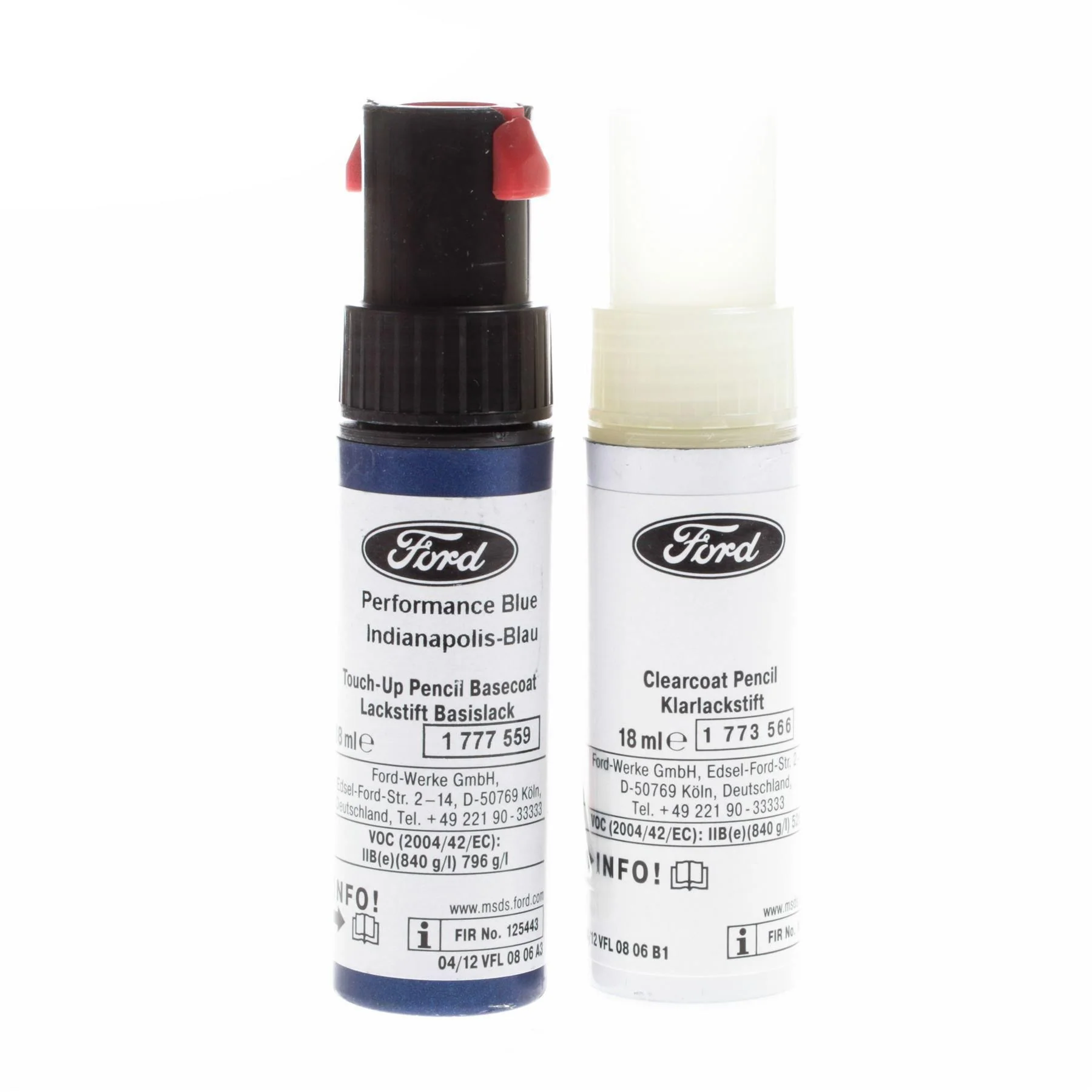 Touch-Up Paint Pen Performance Blue Metallic 9ml Colour Code: 3CVCWWA - Image 2