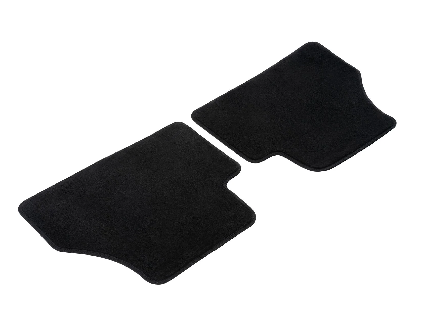 TRANSIT TOURNEO CONNECT REAR VELOUR CARPET FLOOR MATs CONTOURED BLACK 2022-ONWARDS - Image 3
