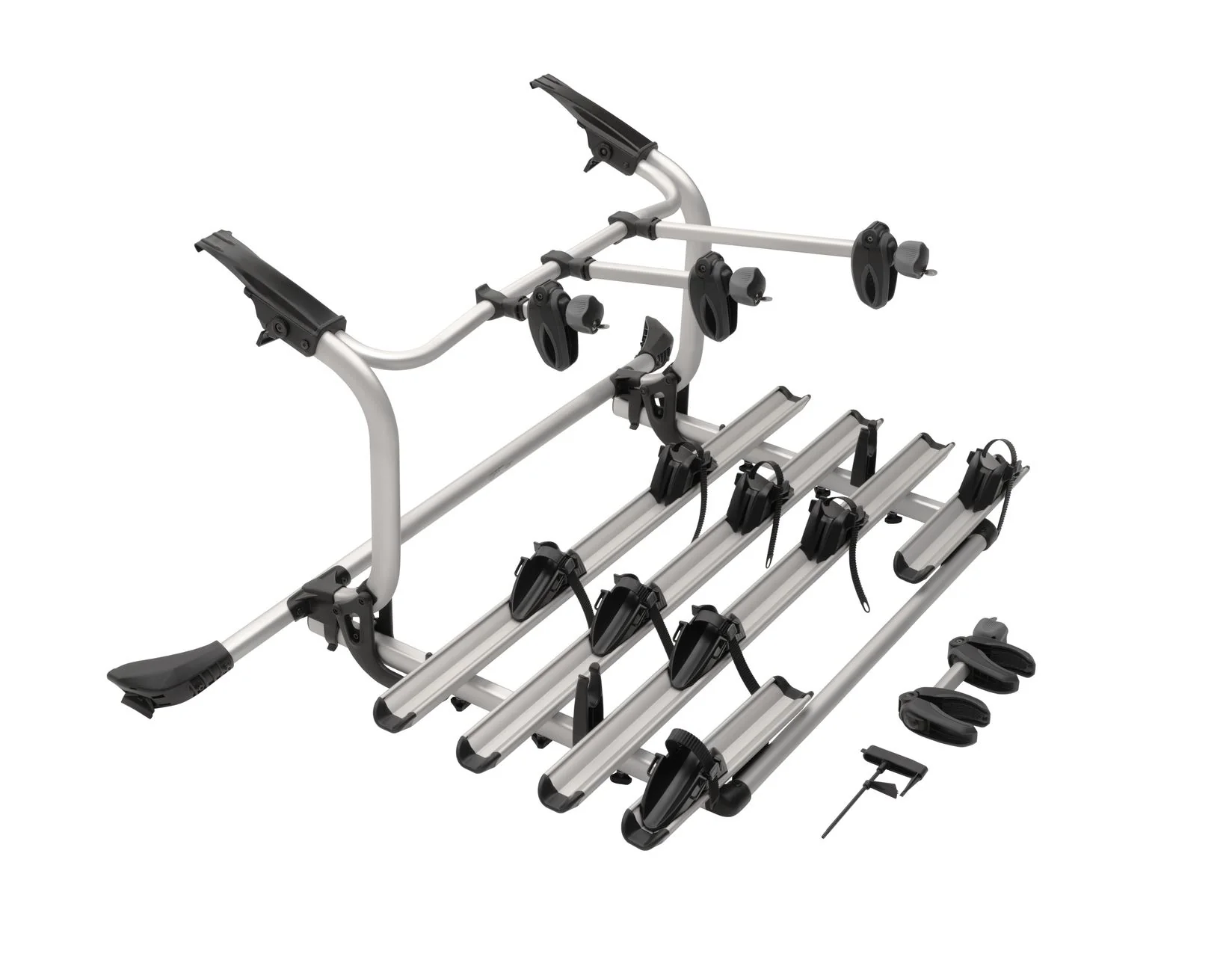 TOURNEO/TRANSIT CUSTOM TAILGATE BIKE CARRIER FOR 4 BIKES,FOLDABLE - Image 7