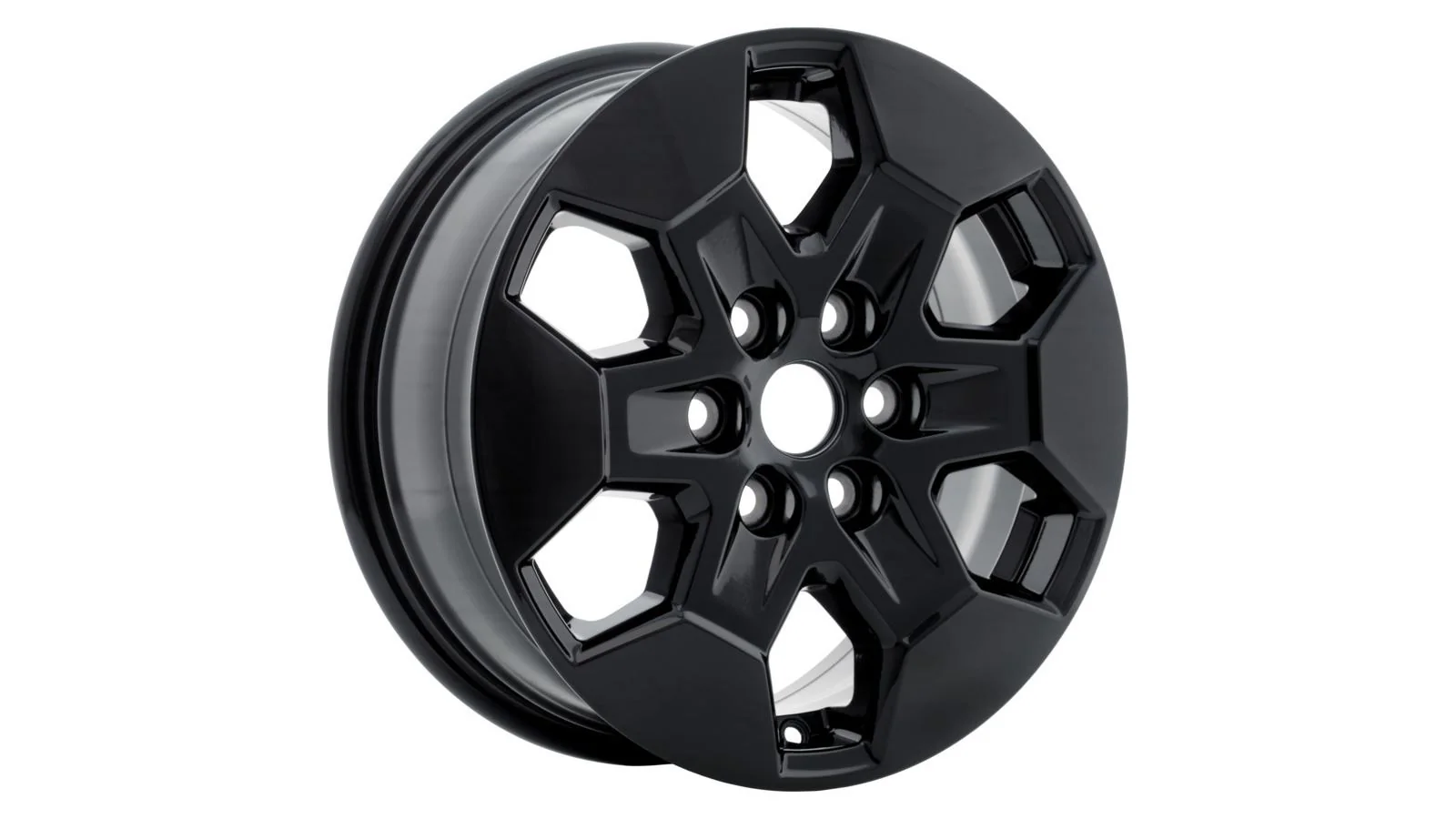 TRANSIT® FROM 05/2019 ALLOY WHEEL 16" 6-SPOKE DESIGN,EBONY BLACK - Image 2