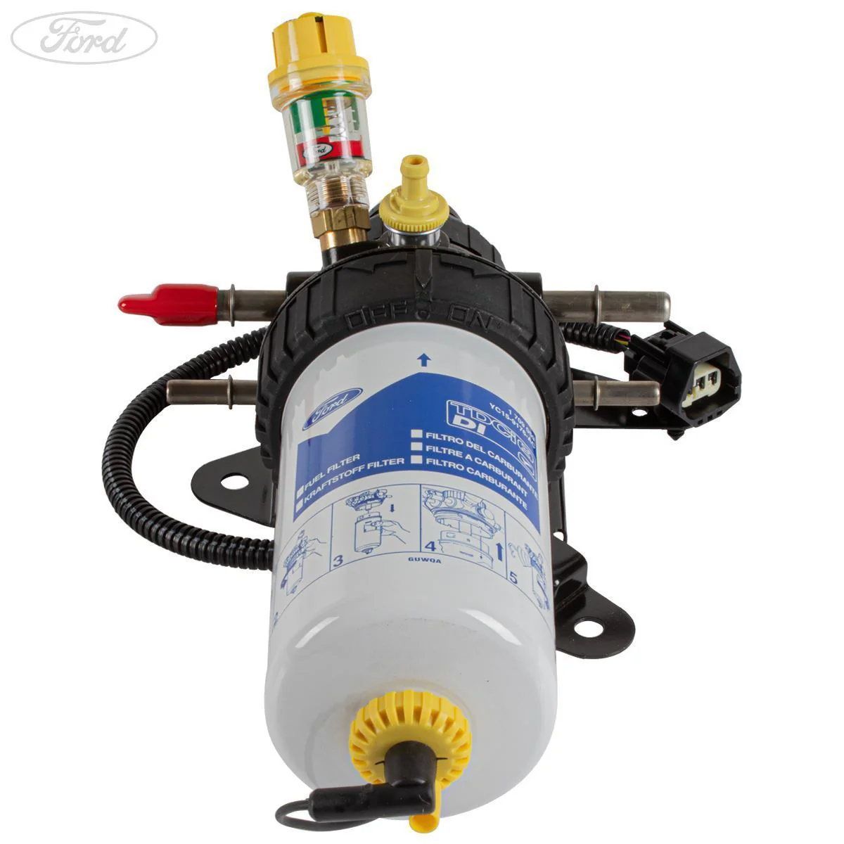 TRANSIT 2.0 2.4 DURATORQ TDCI DIESEL FUEL FILTER - Image 4