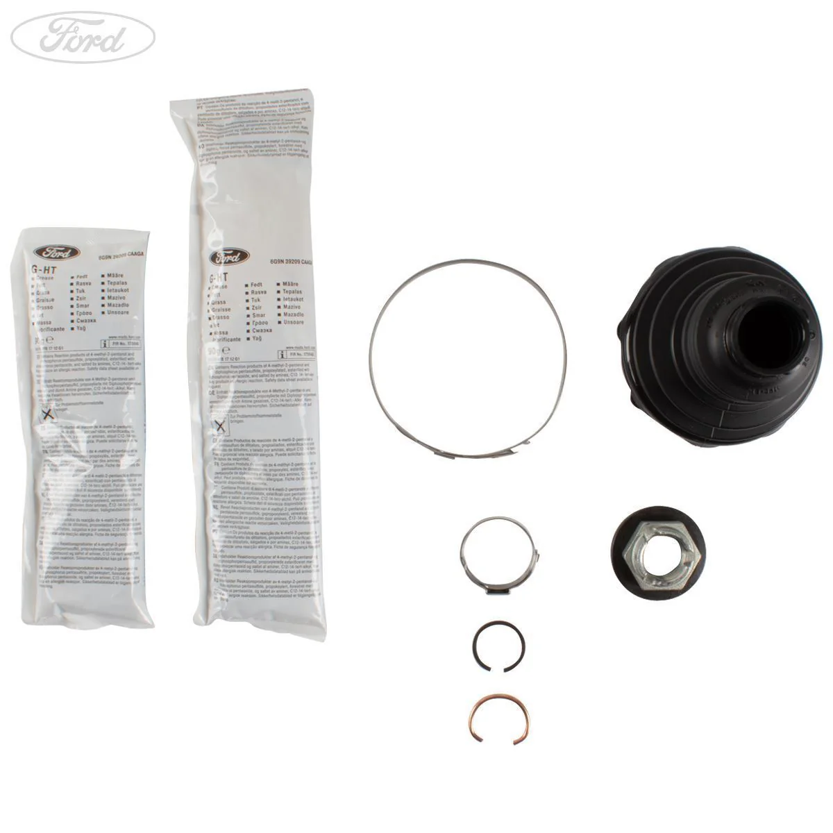 TRANSIT CONNECT 1.8 TDCI INNER CV BOOT CLAMP SMALL 10- - Image 4