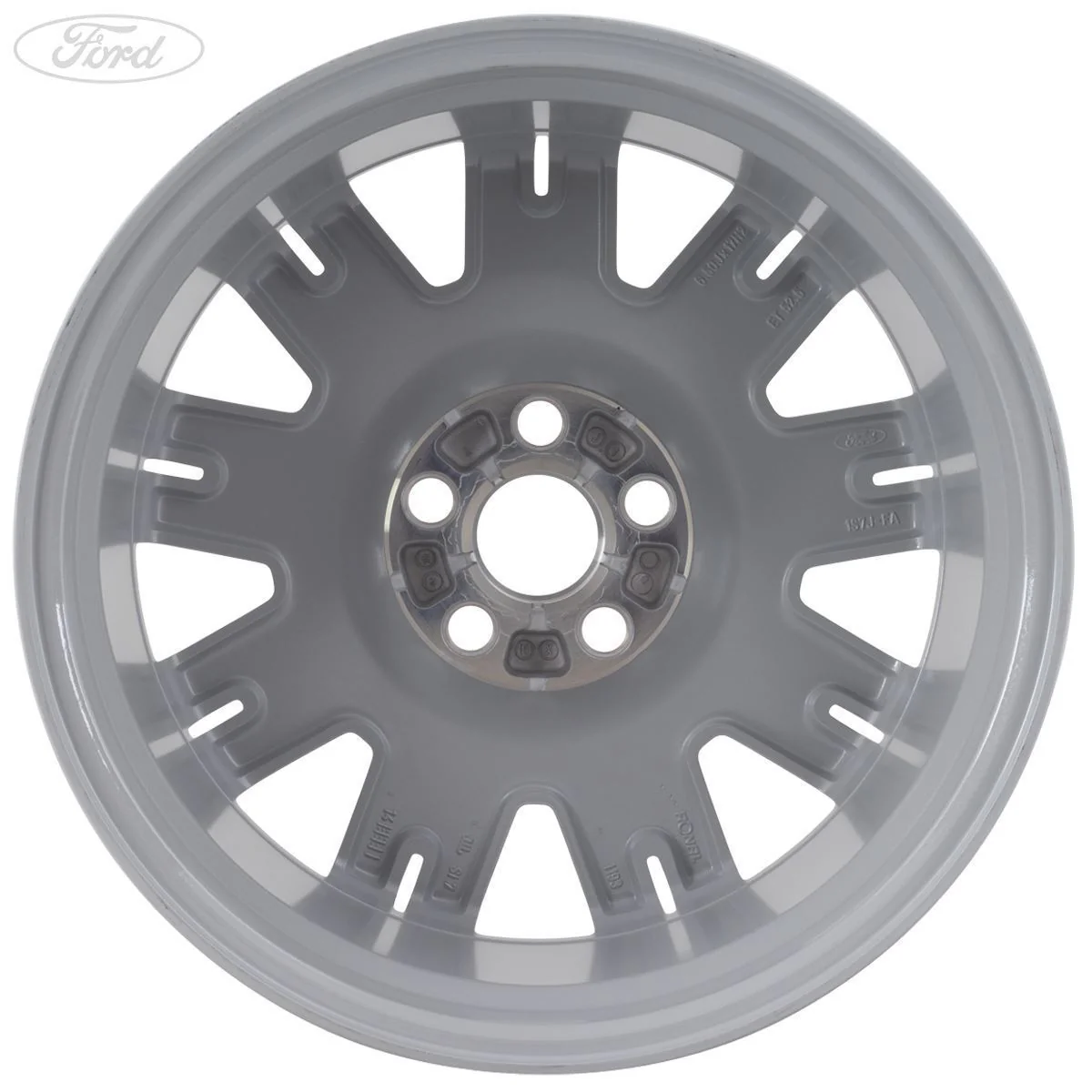 TRANSIT CONNECT MONDEO MK3 17" ALLOY WHEEL 9X2 SPOKE SILVER - Image 3