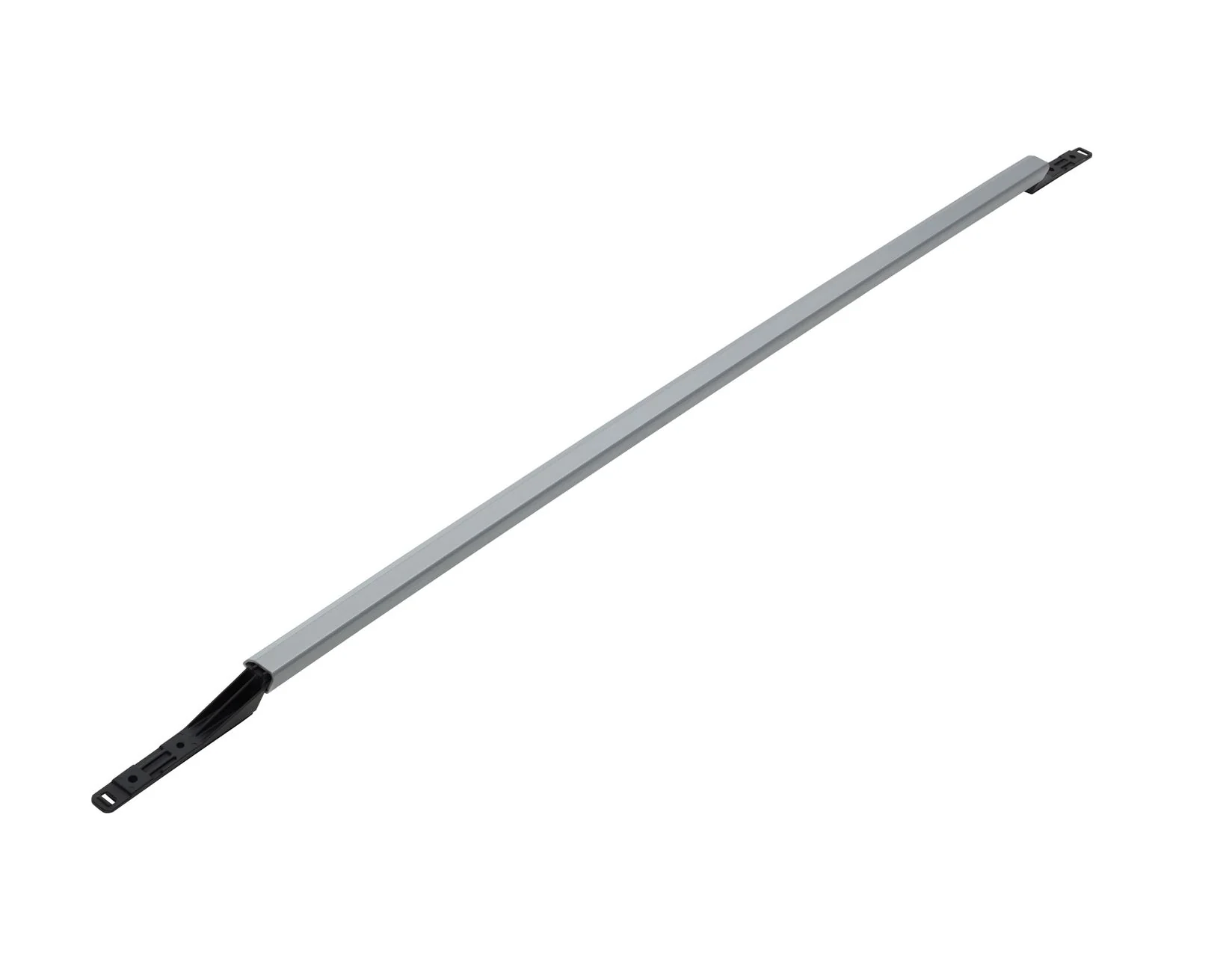 TRANSIT TOURNEO COURIER ROOF RAIL SINGLE O/S DRIVER SIDE SILVER FINISH 2023-ONWARDS