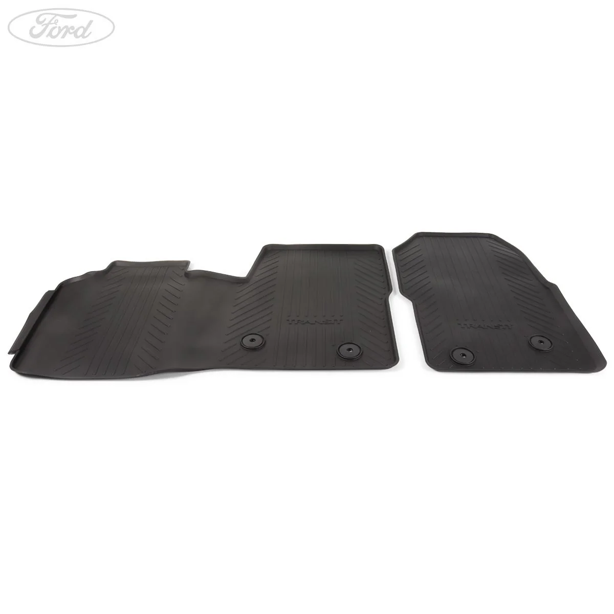 TRANSIT CUSTOM MK8 MK9 FRONT RUBBER FLOOR MATS MANUAL 2014- 2047028 - Image 6