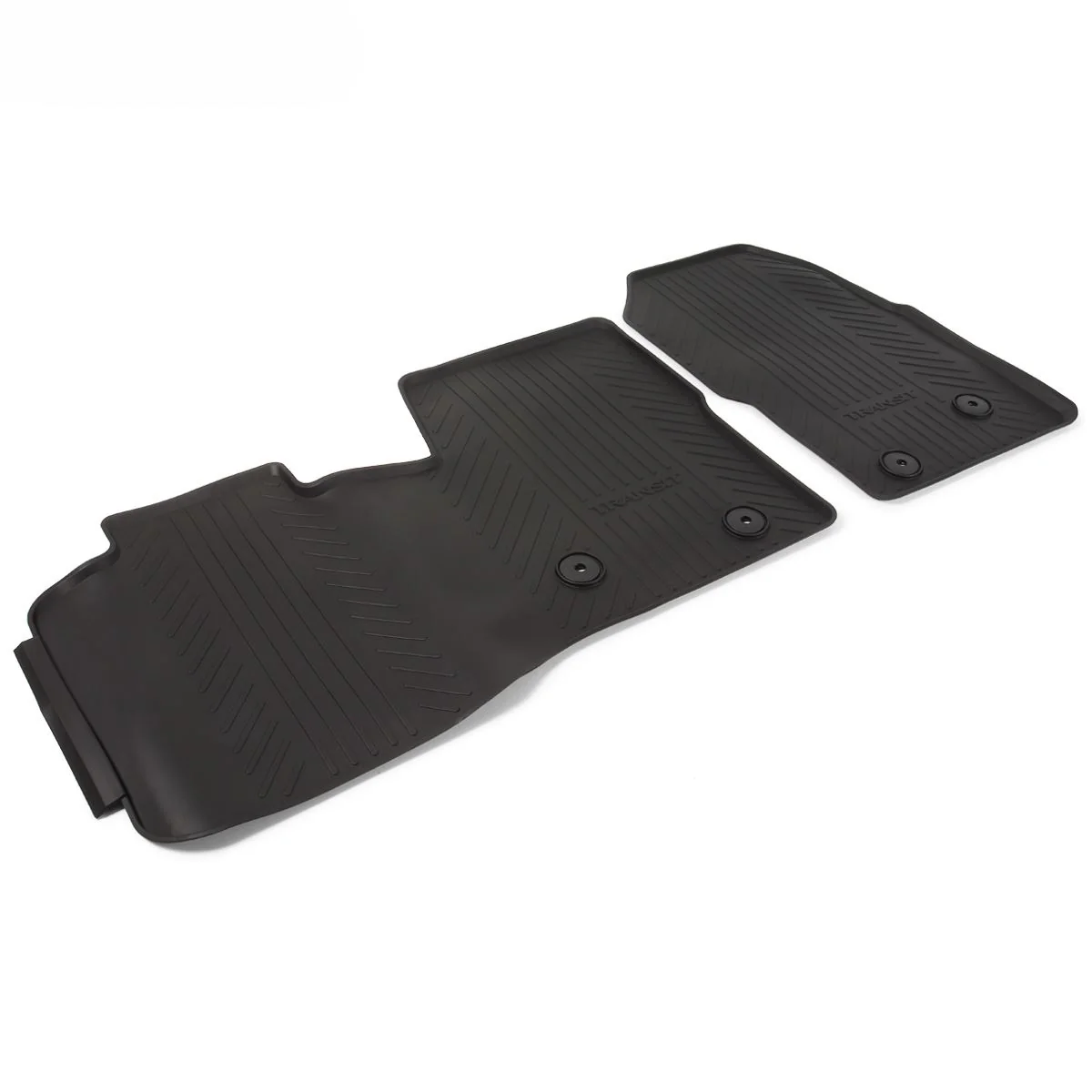 TRANSIT CUSTOM MK8 MK9 FRONT RUBBER FLOOR MATS MANUAL 2014- 2047028 - Image 9