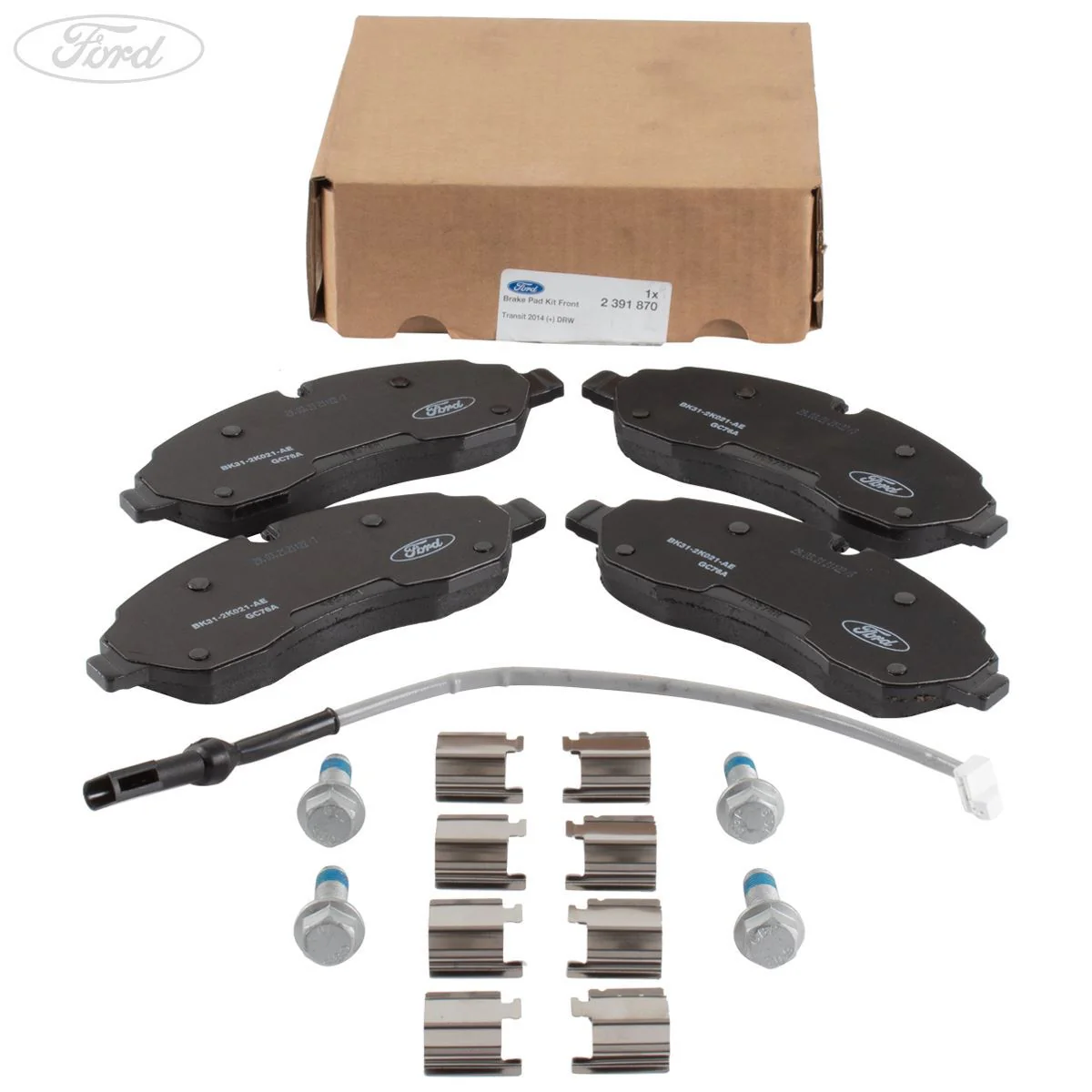 TRANSIT MK8 FRONT BRAKE PADS & WEAR WIRE DOUBLE REAR WHEELS - Image 4