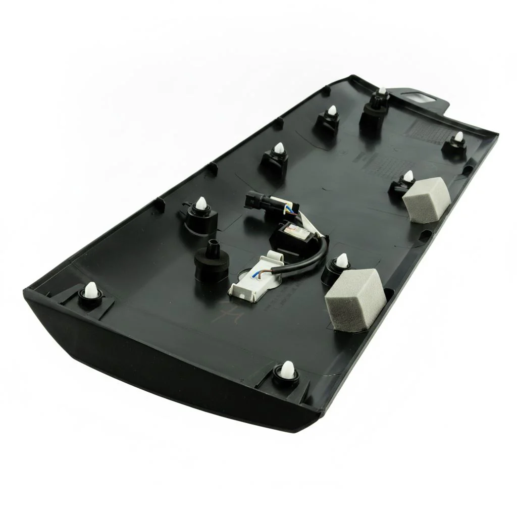 Transit N/S Carbon Black Door Body Moulding 2019-Onwards - Image 5