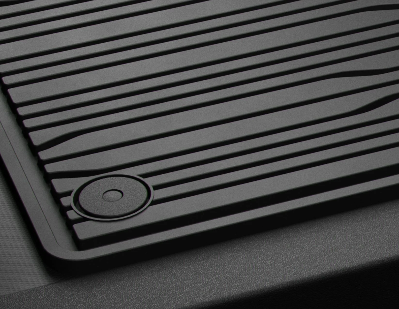 TRANSIT/TOURNEO CUSTOM RUBBER FLOOR MATS FRONT,BLACK