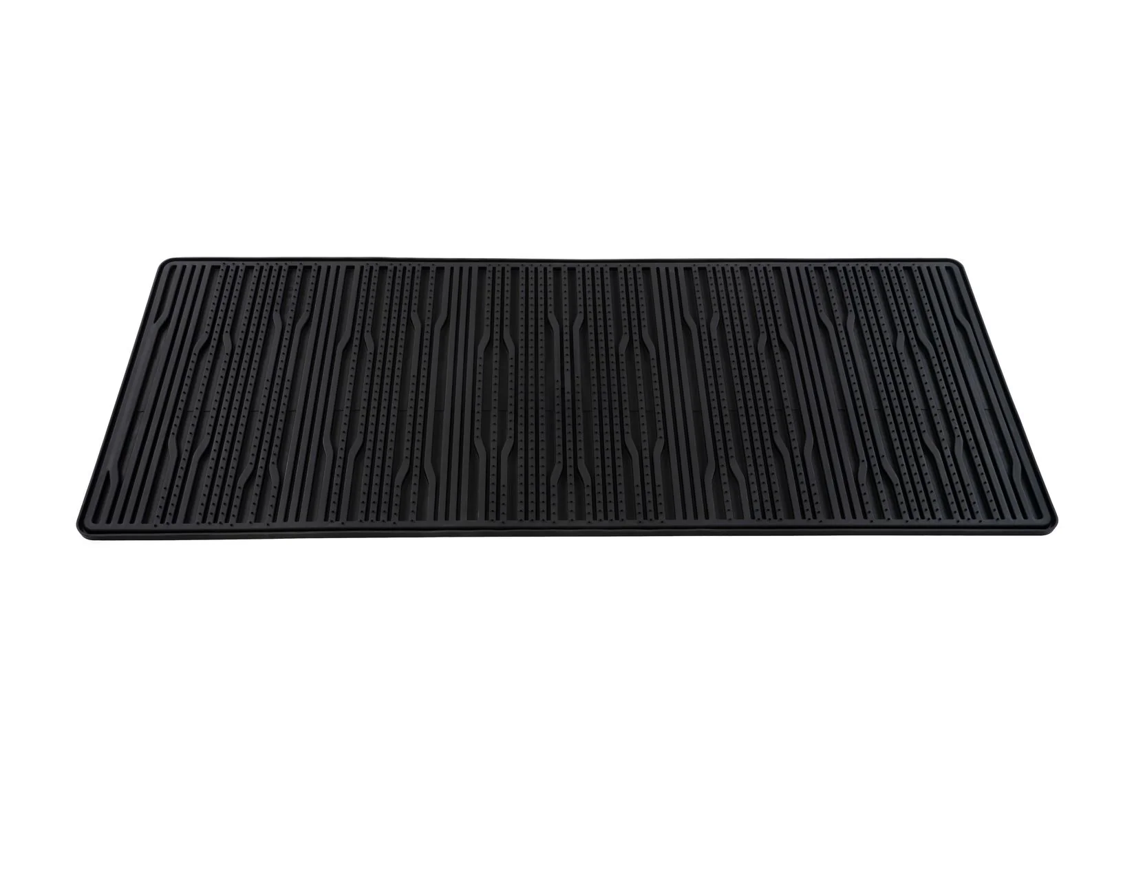 TRANSIT/TOURNEO CUSTOM RUBBER FLOOR MATS REAR,BLACK - Image 4